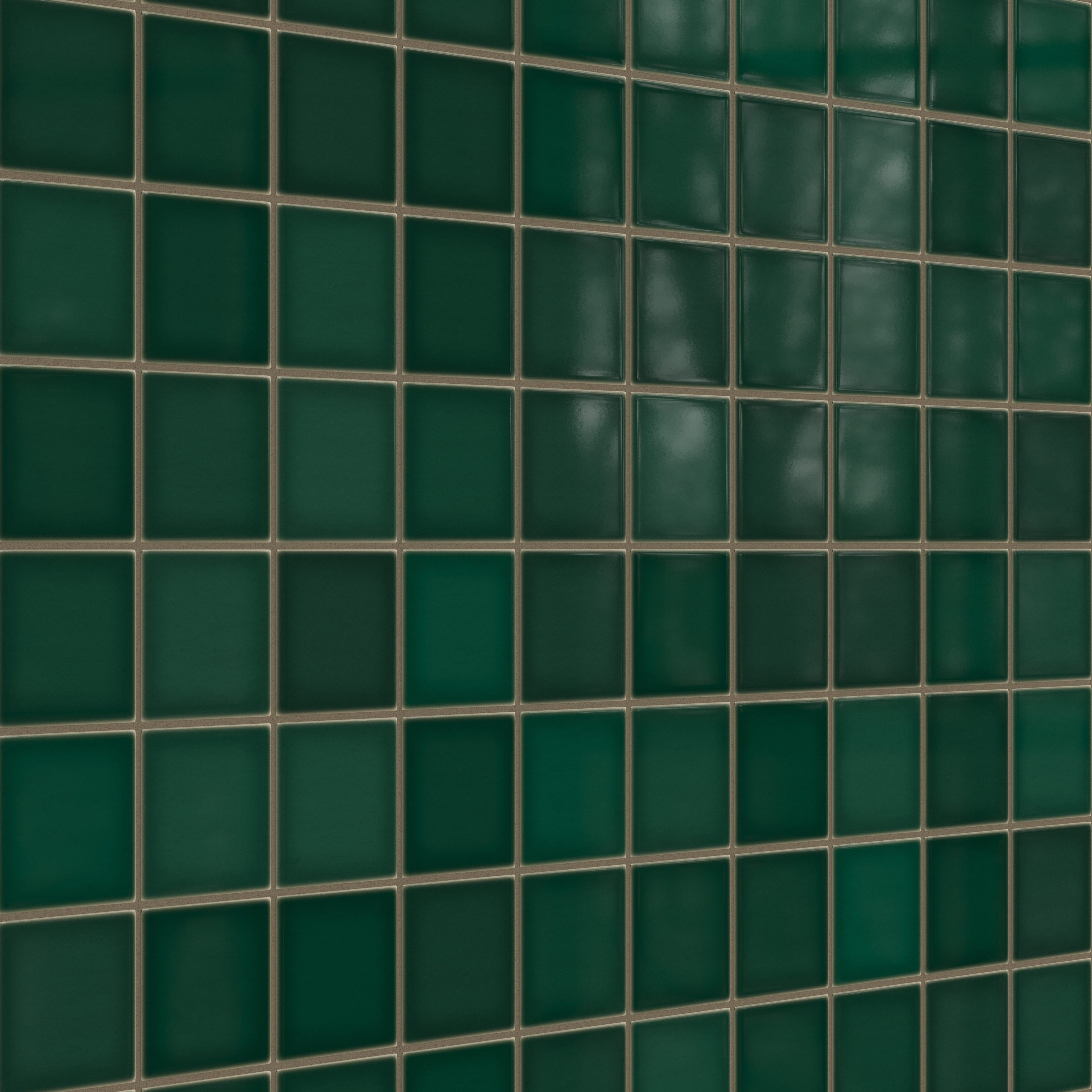 Quick Ship 4x4 Original Ceramic Tile in Evergreen Gloss