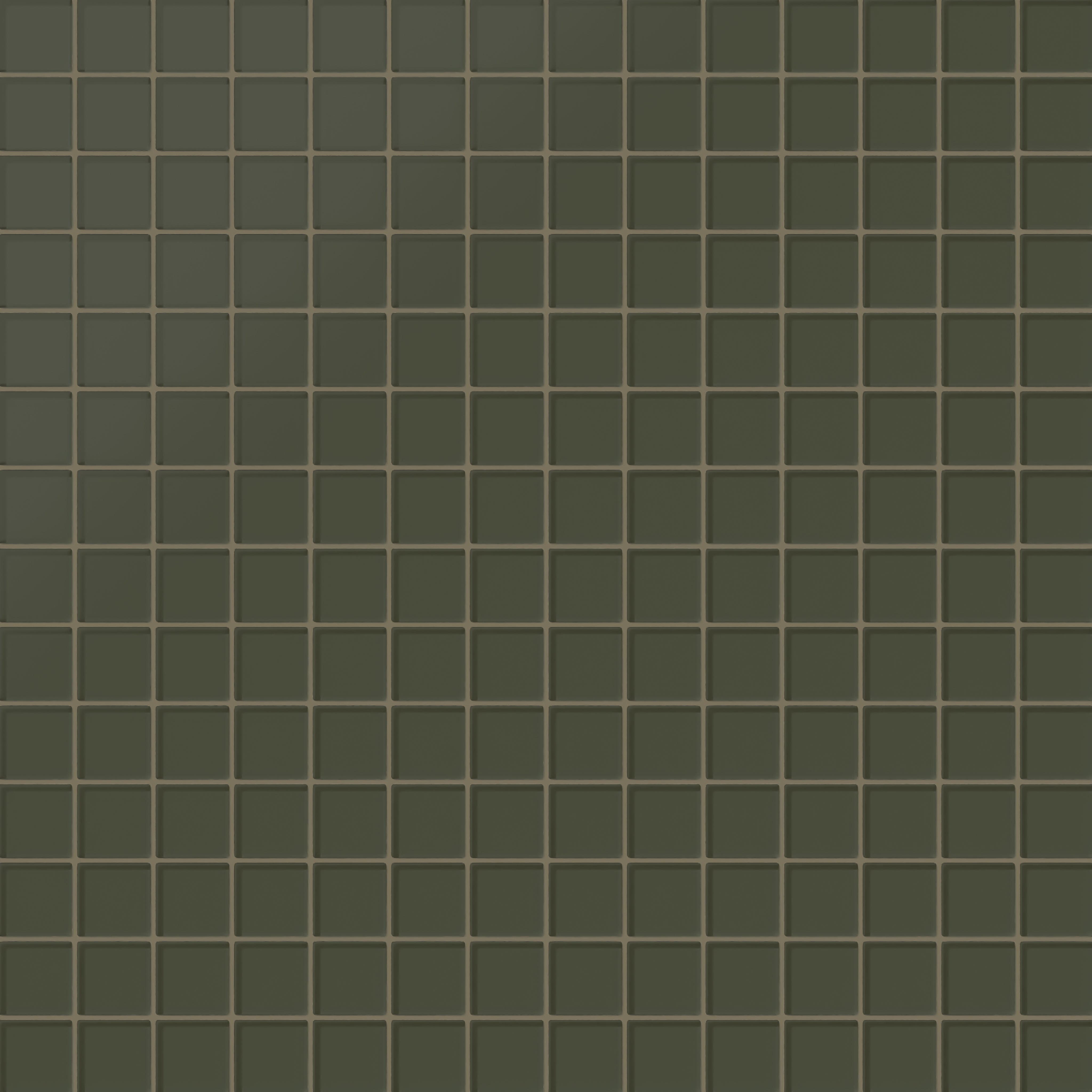 2x2 Straight Set Sheeted Glass Mosaic Tile in Roadrunner Matte