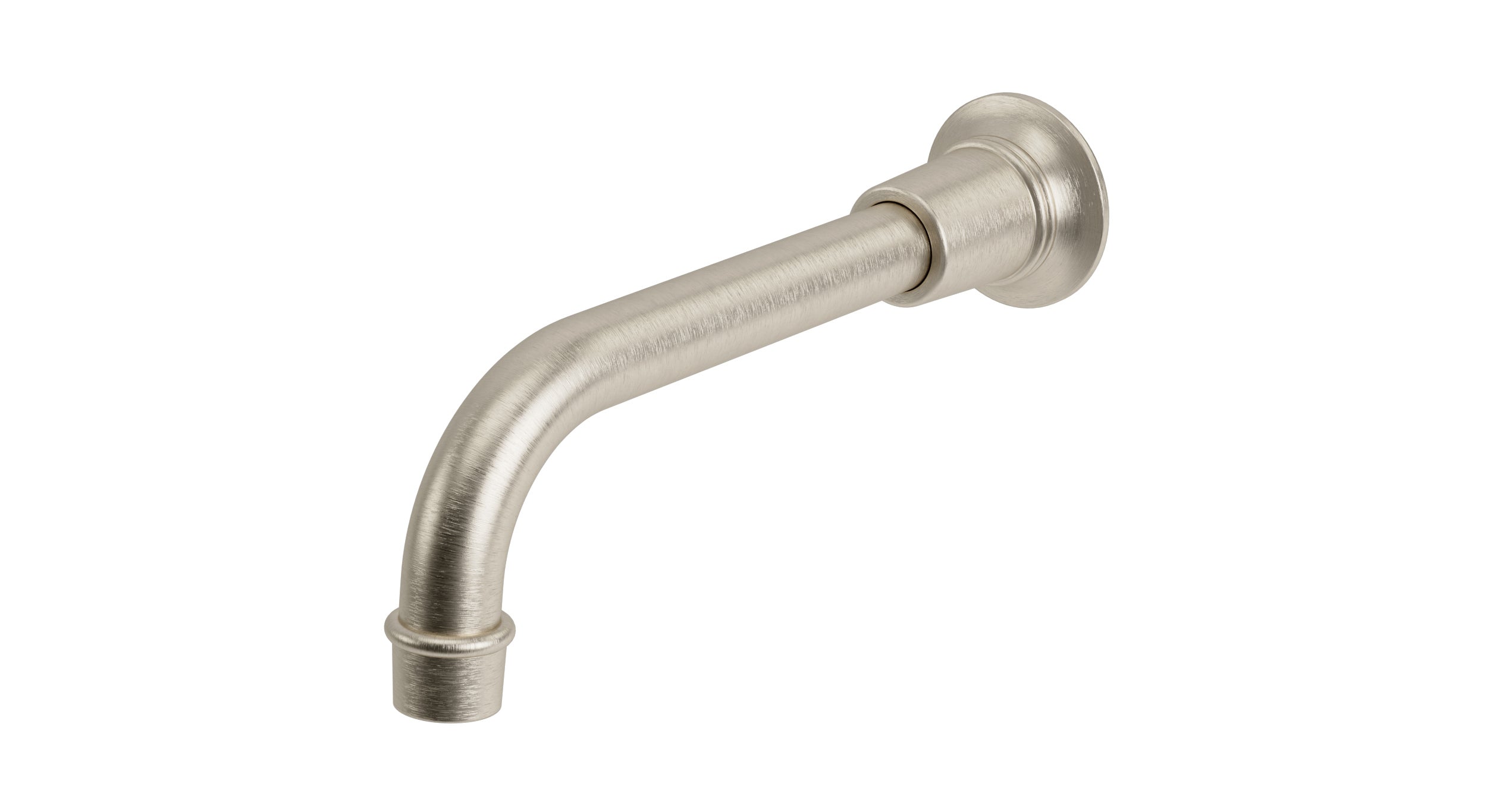Emerson Wall Mount 8.25" Spout in Satin Nickel