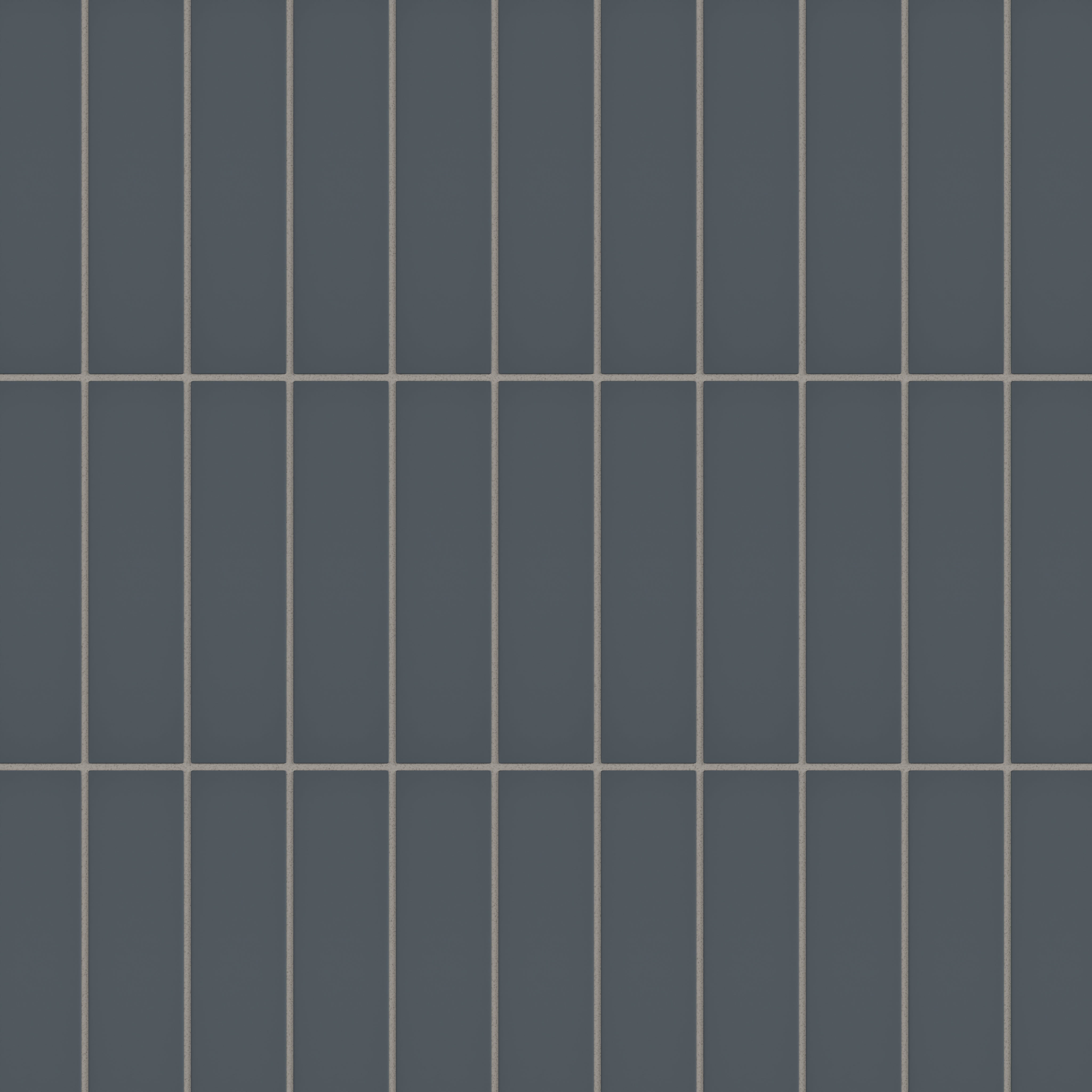 2x8 Natural Press Ceramic Tile in Indigo Matte