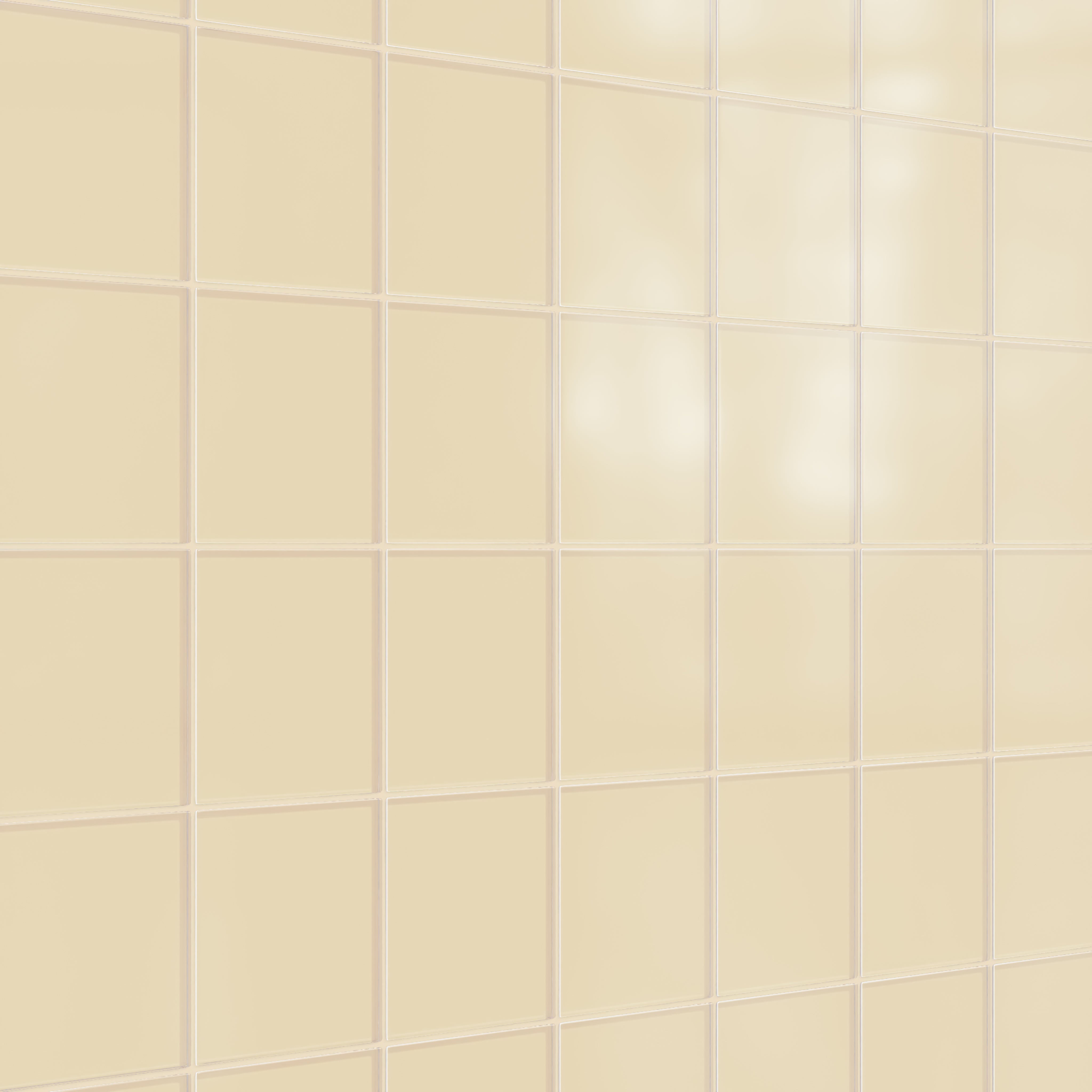 6x6 Glass Tile in Chickadee Matte