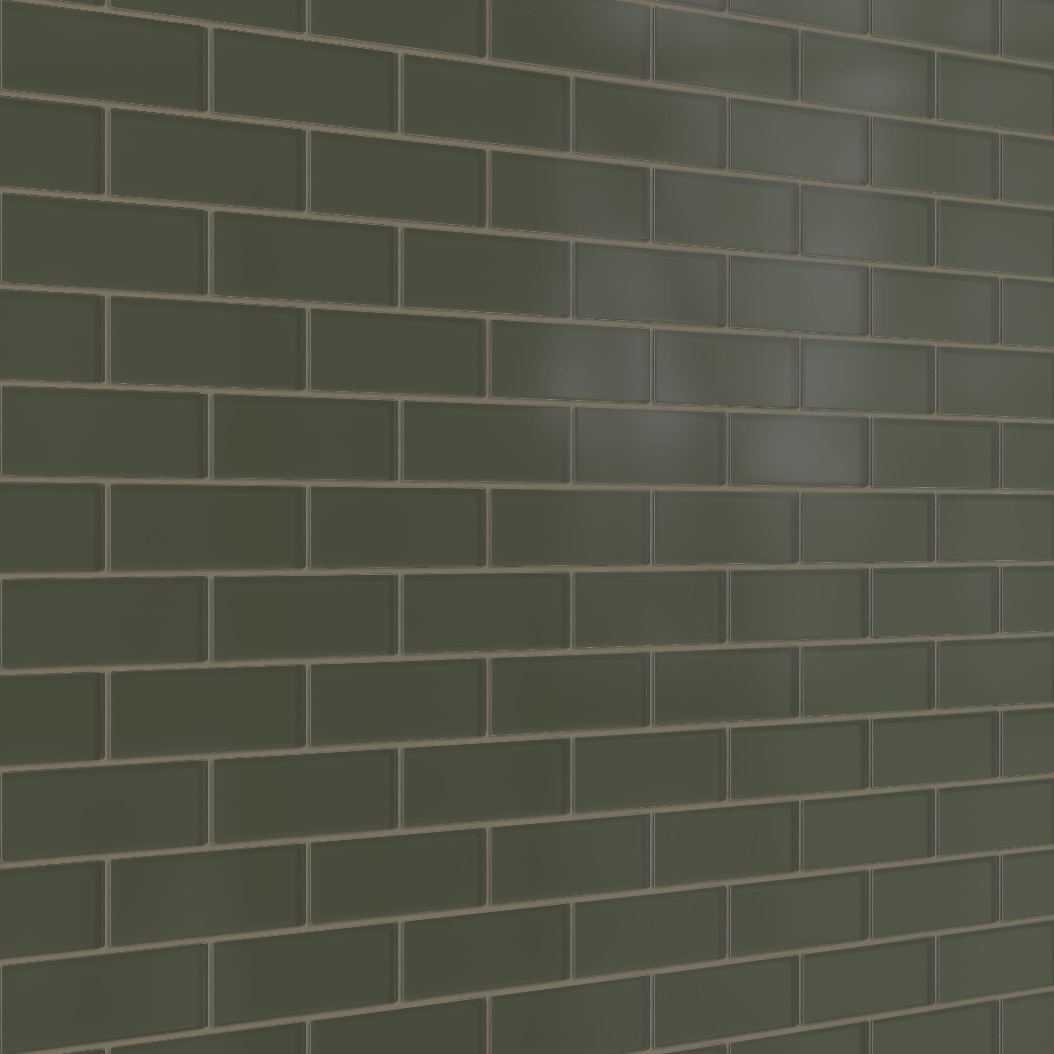 Factory Sale 2x6 Glass Tile in Roadrunner Matte