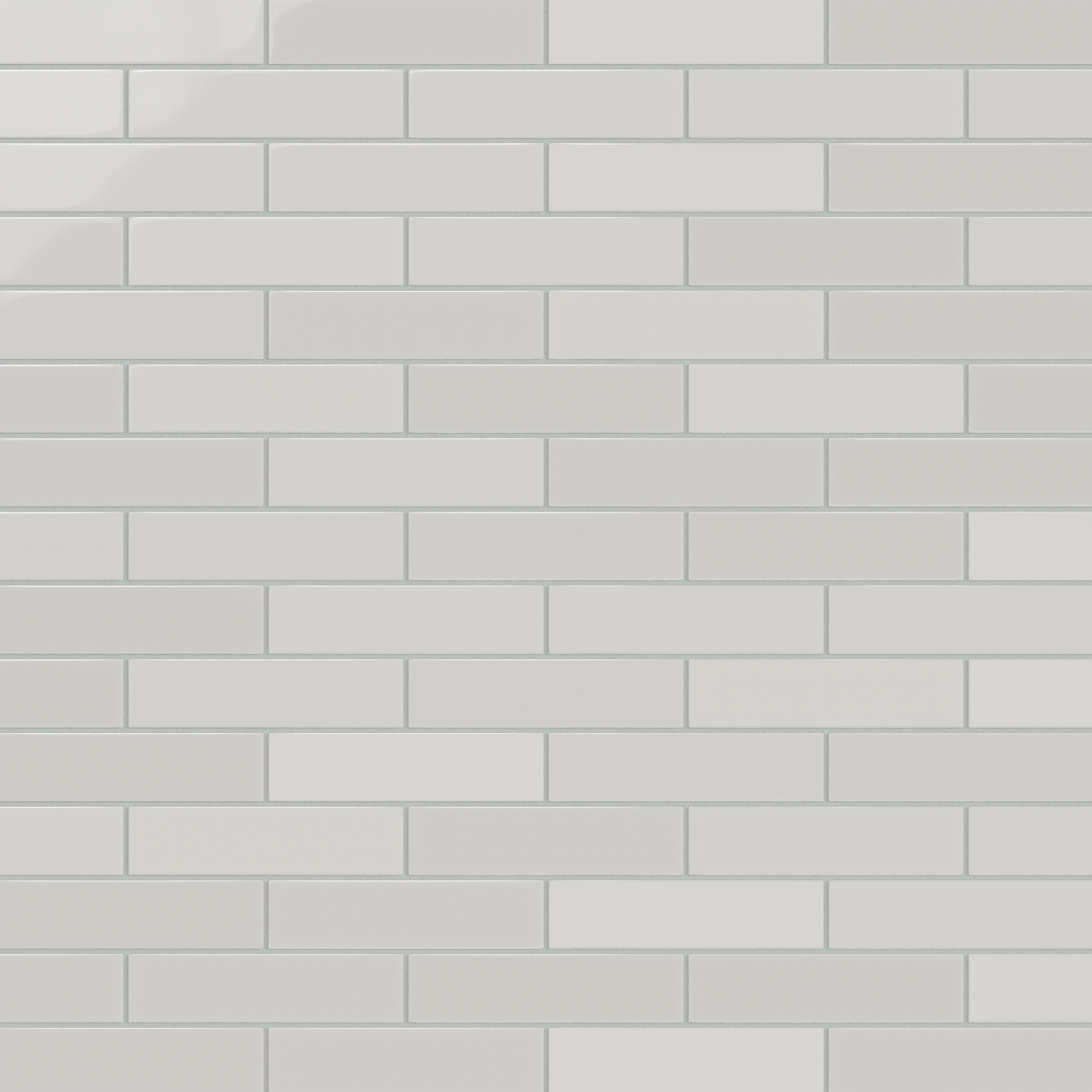 2x8 Natural Press Ceramic Tile in Cloud Cover Gloss