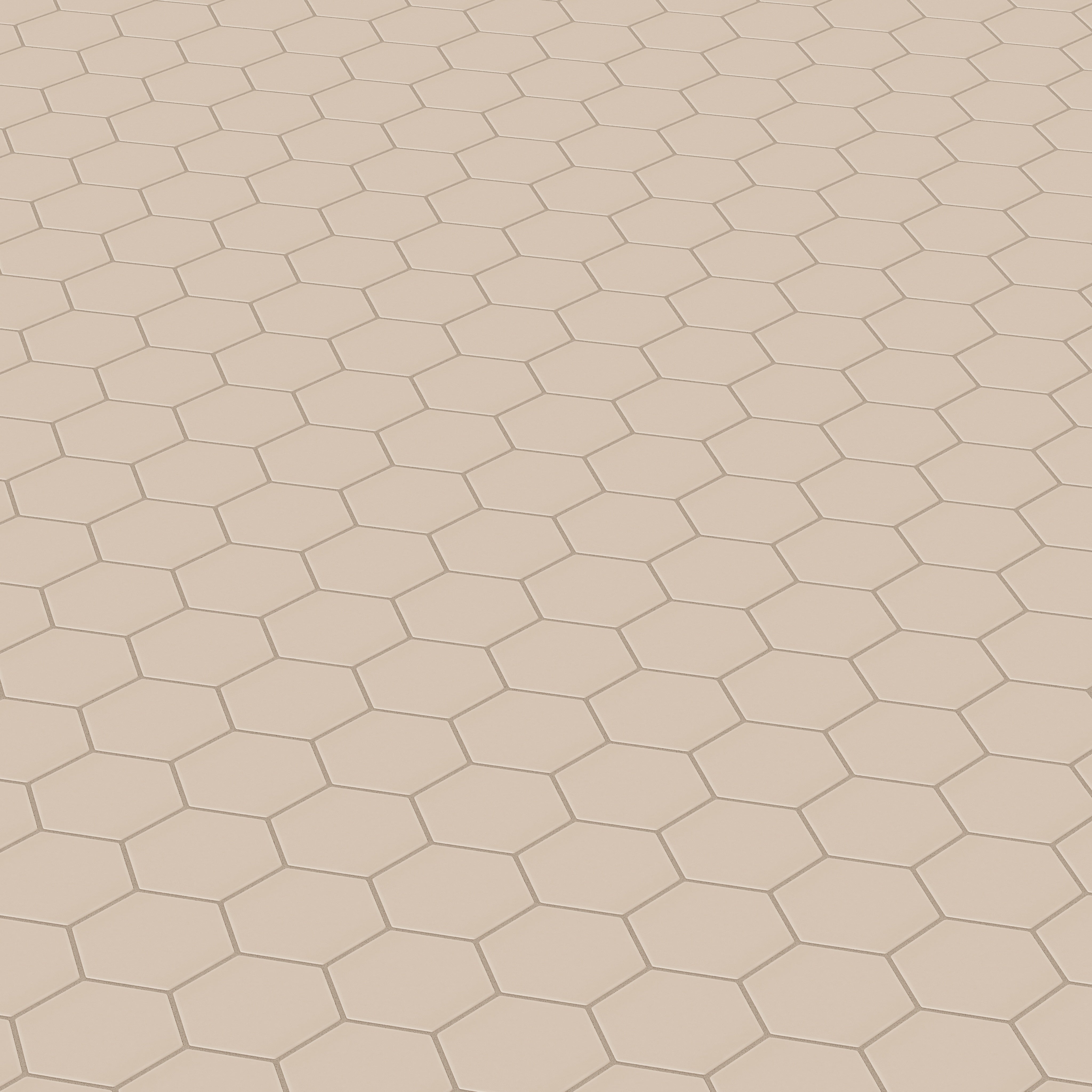 4" Hexagon Original Ceramic Tile in Sweet Pea Matte