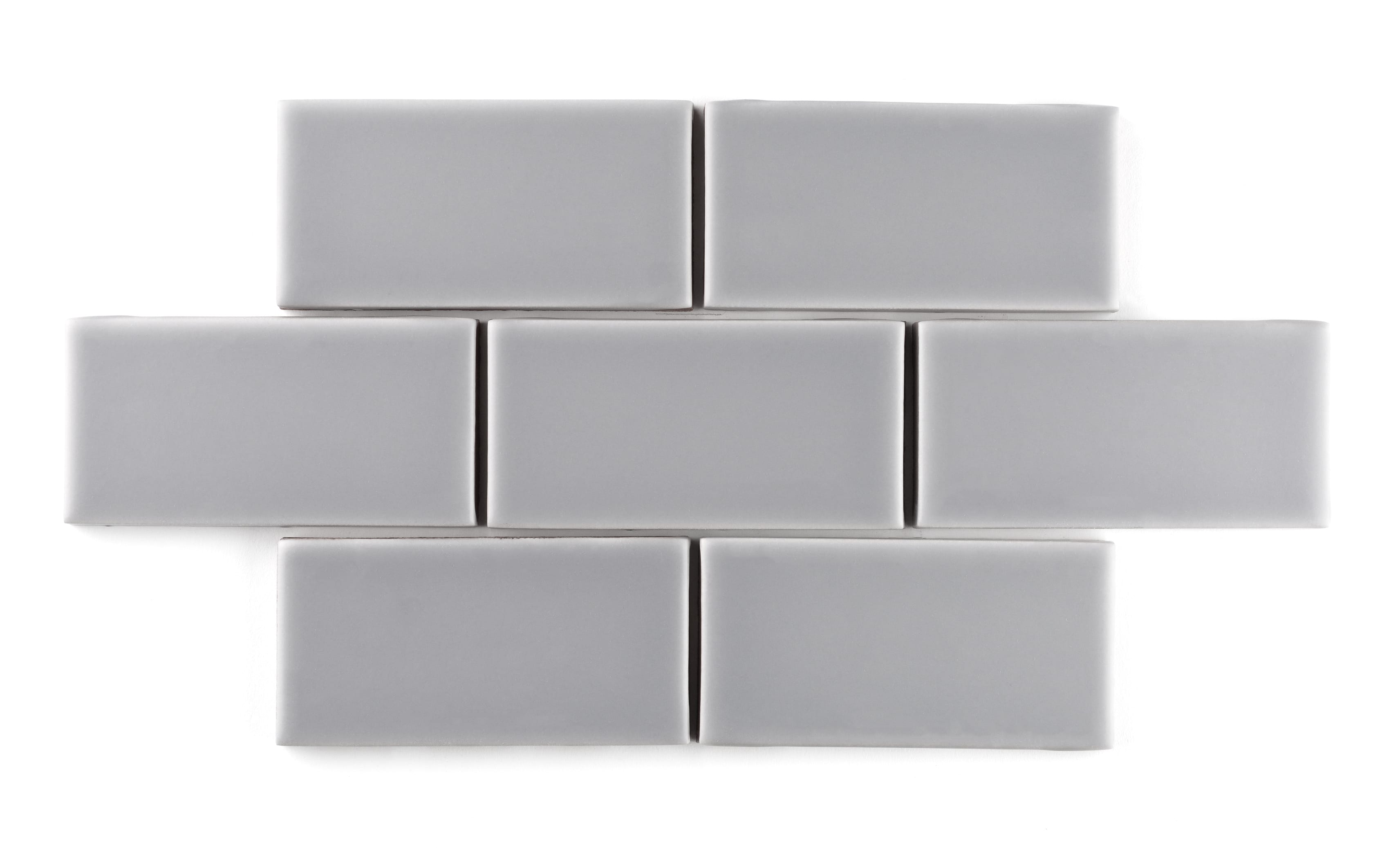 1x1 Straight Set Sheeted Original Ceramic Mosaic Tile in Thistle Matte