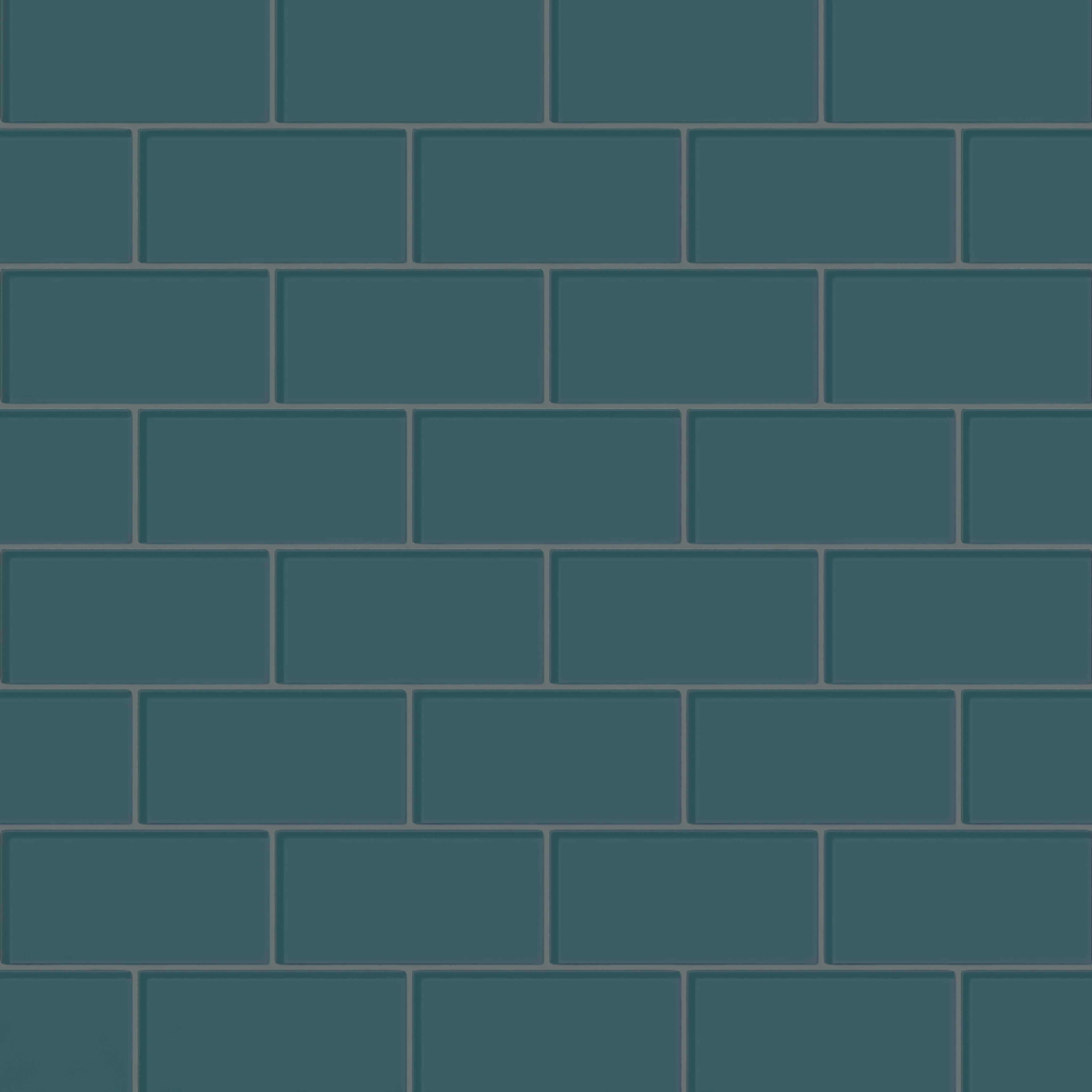 3x6 Glass Tile in Magpie Gloss