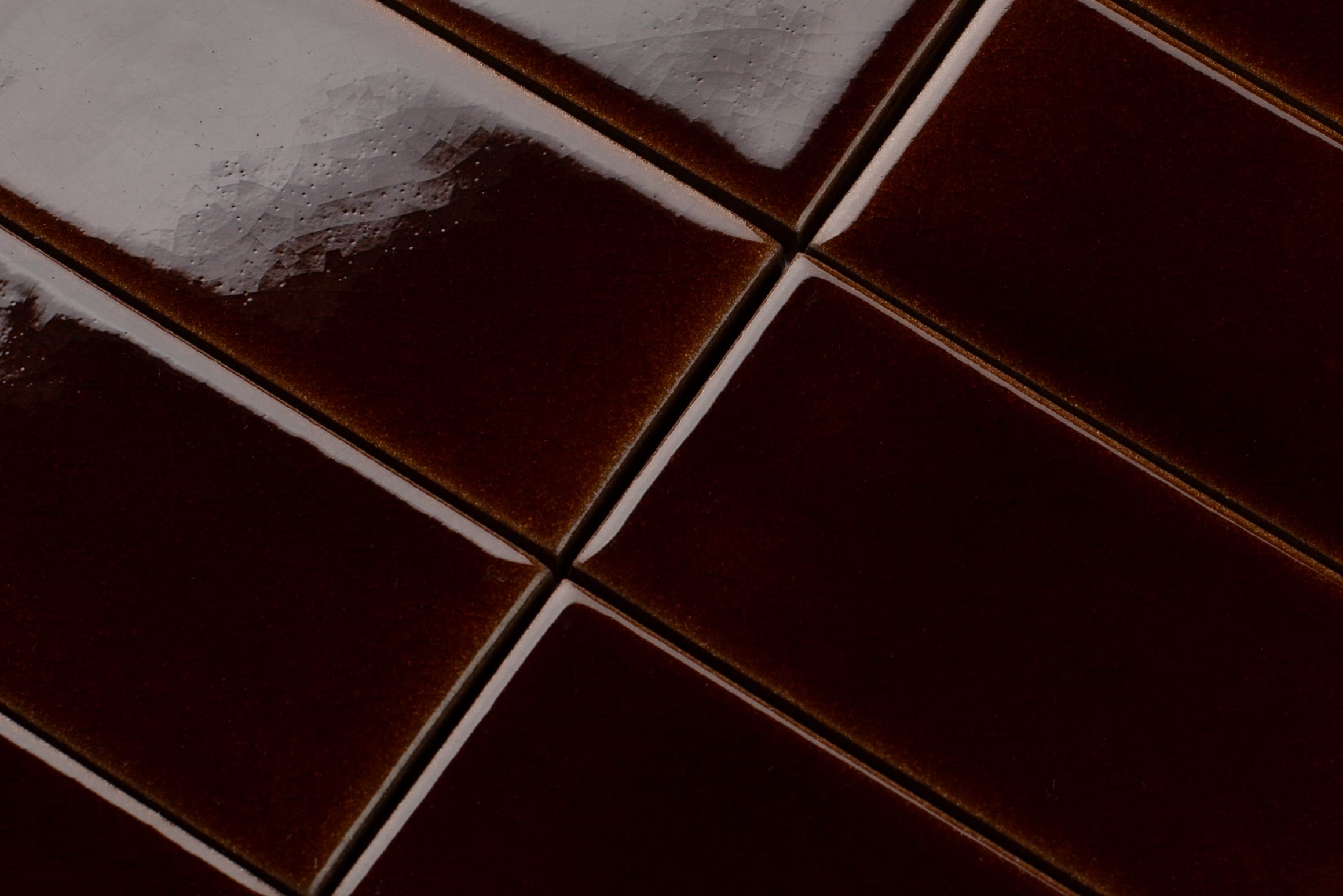 6x6 Original Ceramic Tile in Tiger's Eye