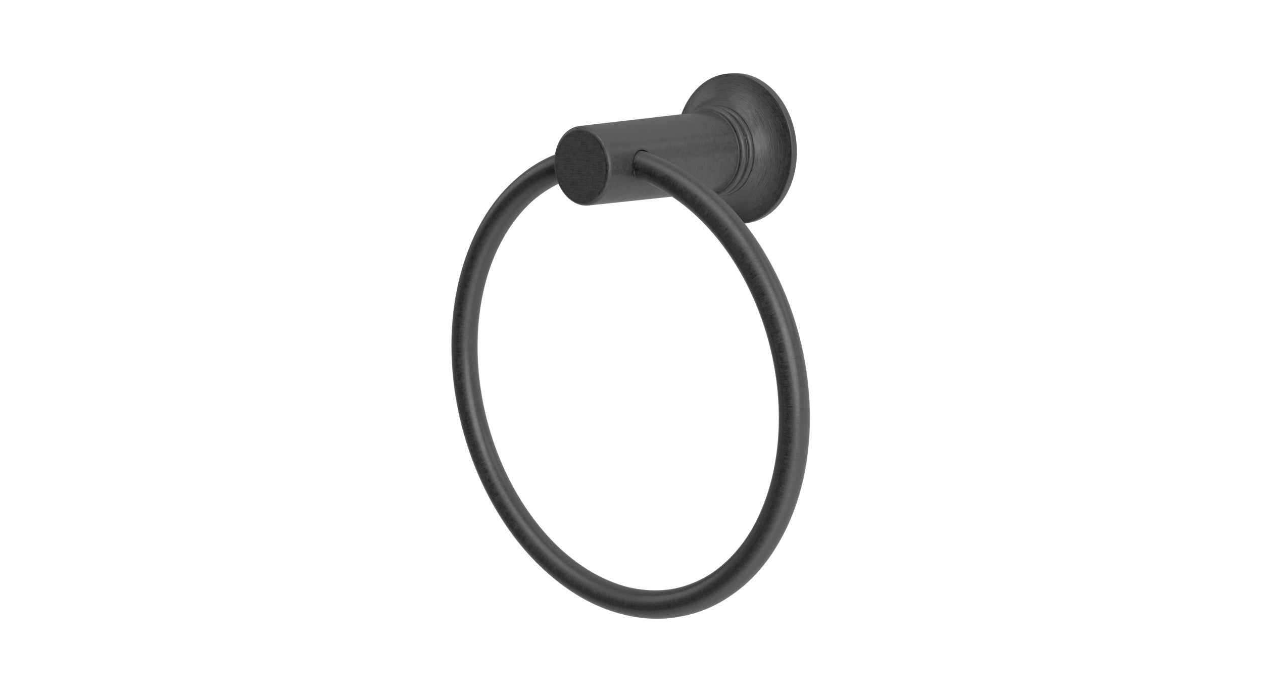 Emerson Towel Ring in Blackened Nickel