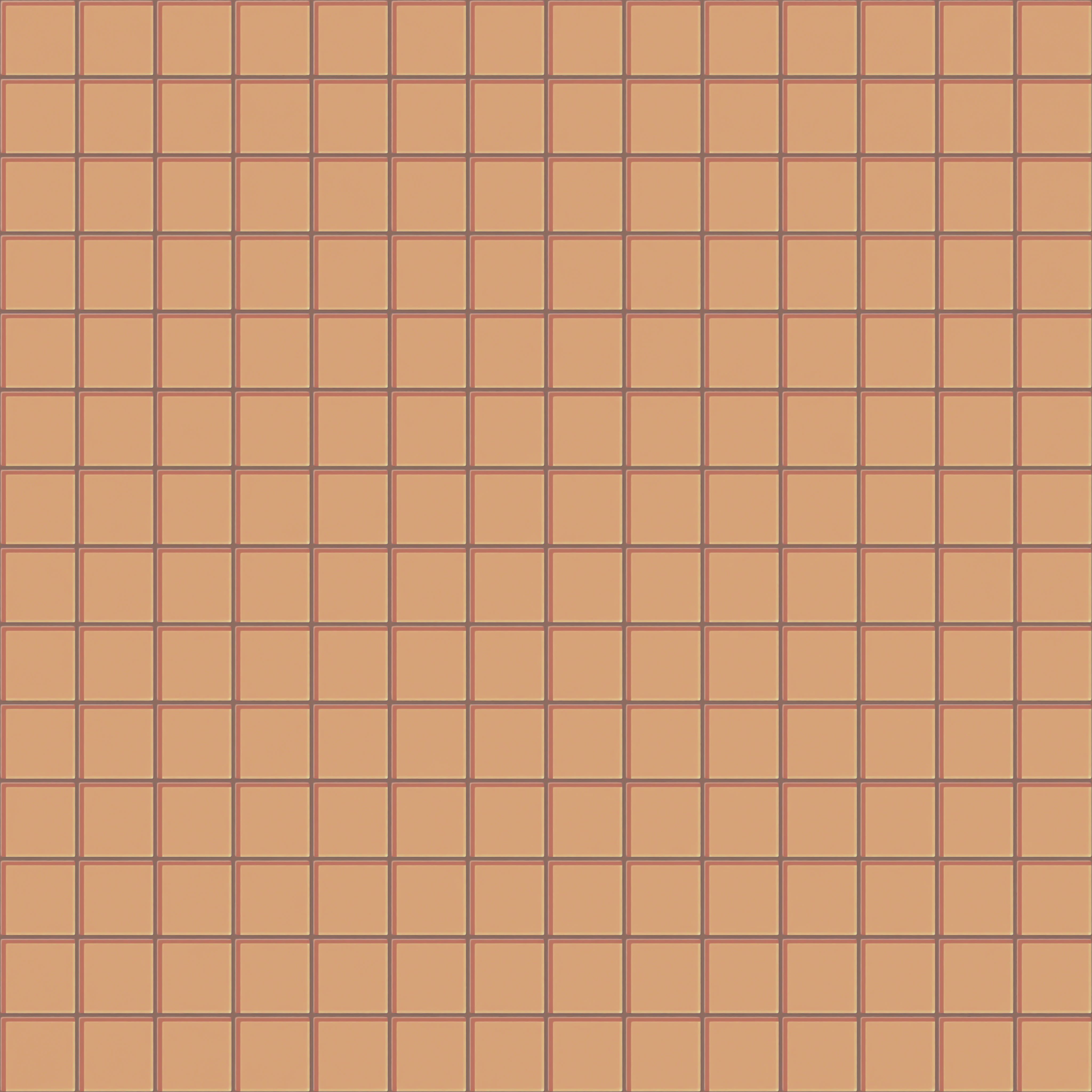 3x3 Straight Set Sheeted Glass Mosaic Tile in Carolina Wren Gloss
