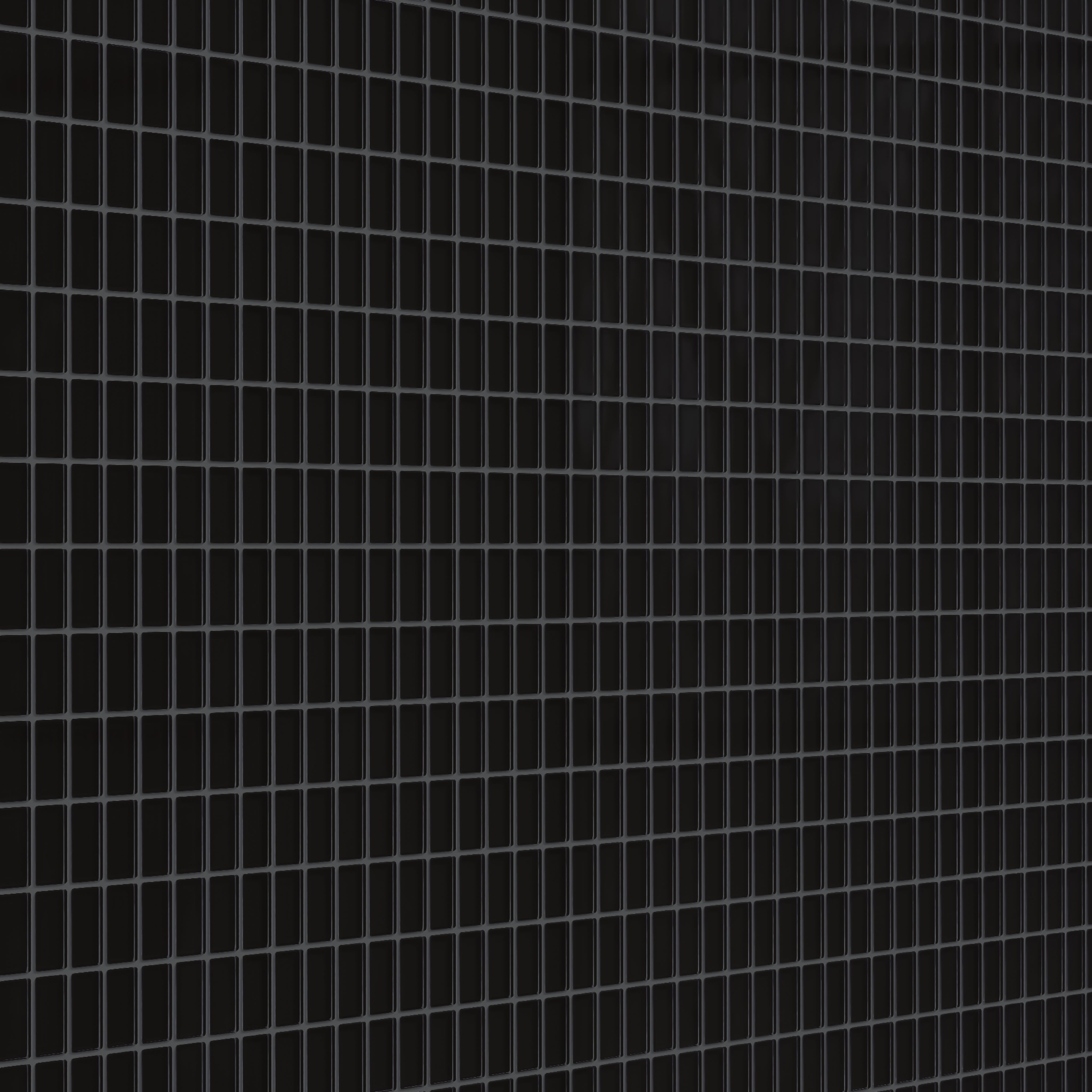 1x2 Straight Set Sheeted Glass Mosaic Tile in Condor Gloss