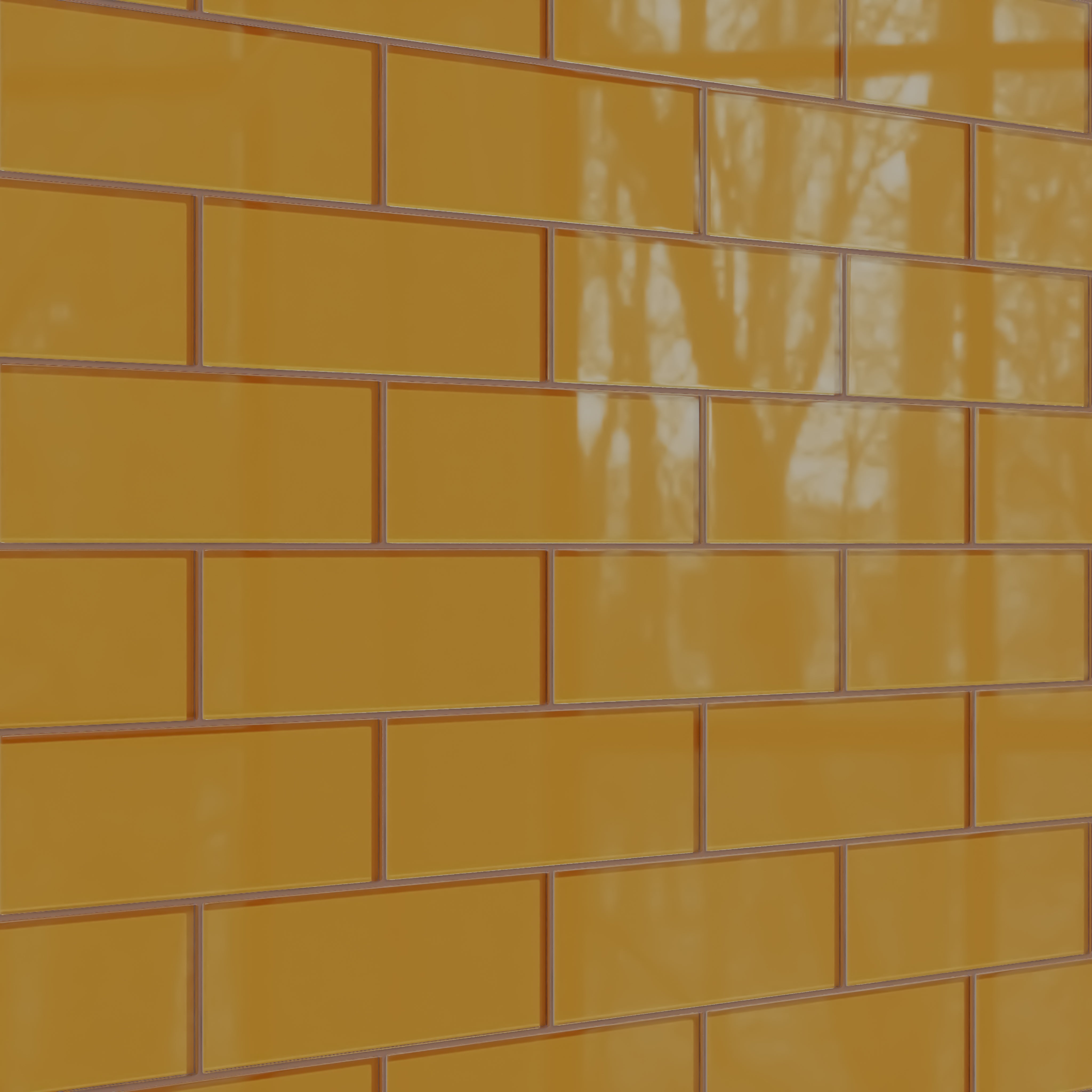 4x12 Glass Tile in Falcon Gloss