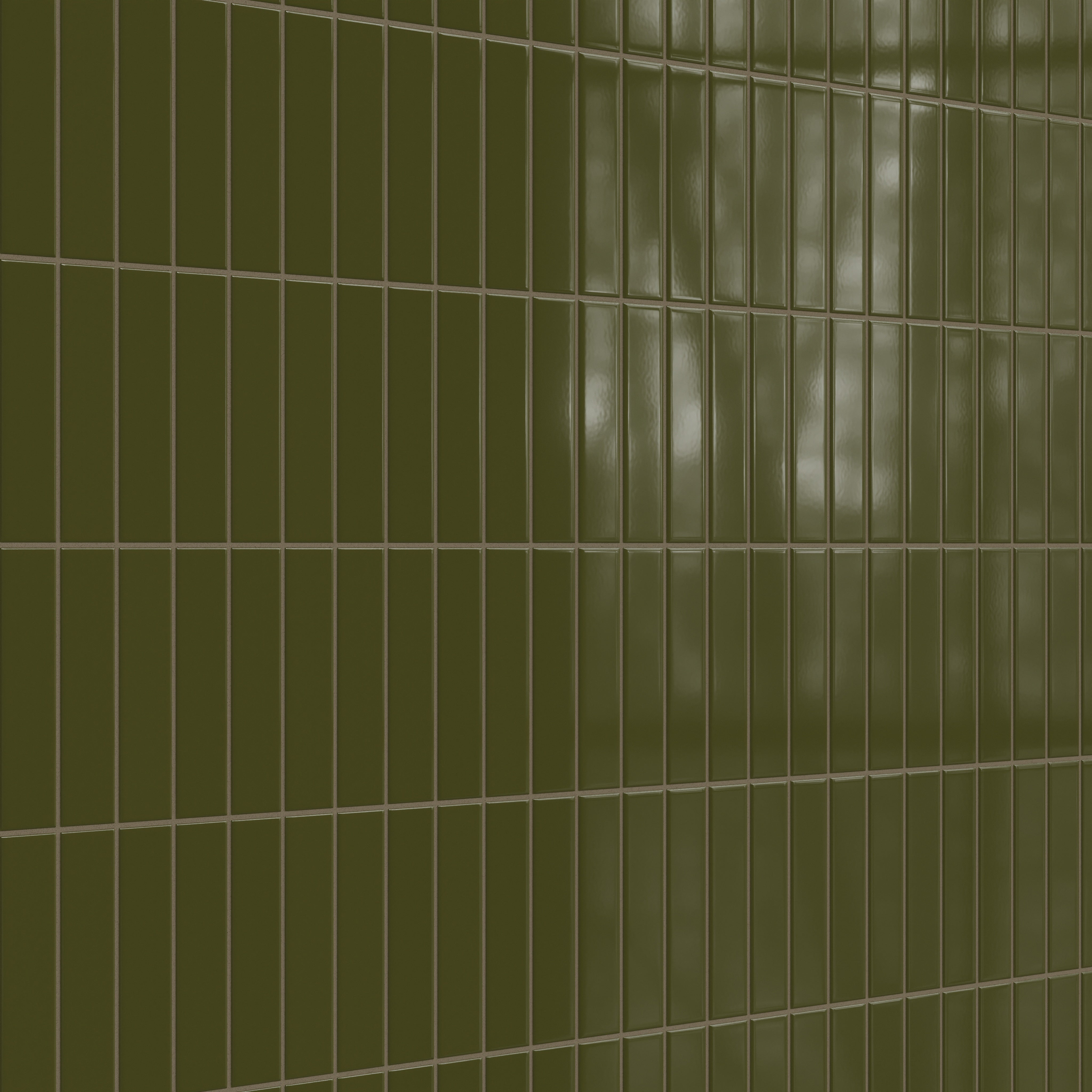 2x8 Original Ceramic Tile in Bonsai Gloss