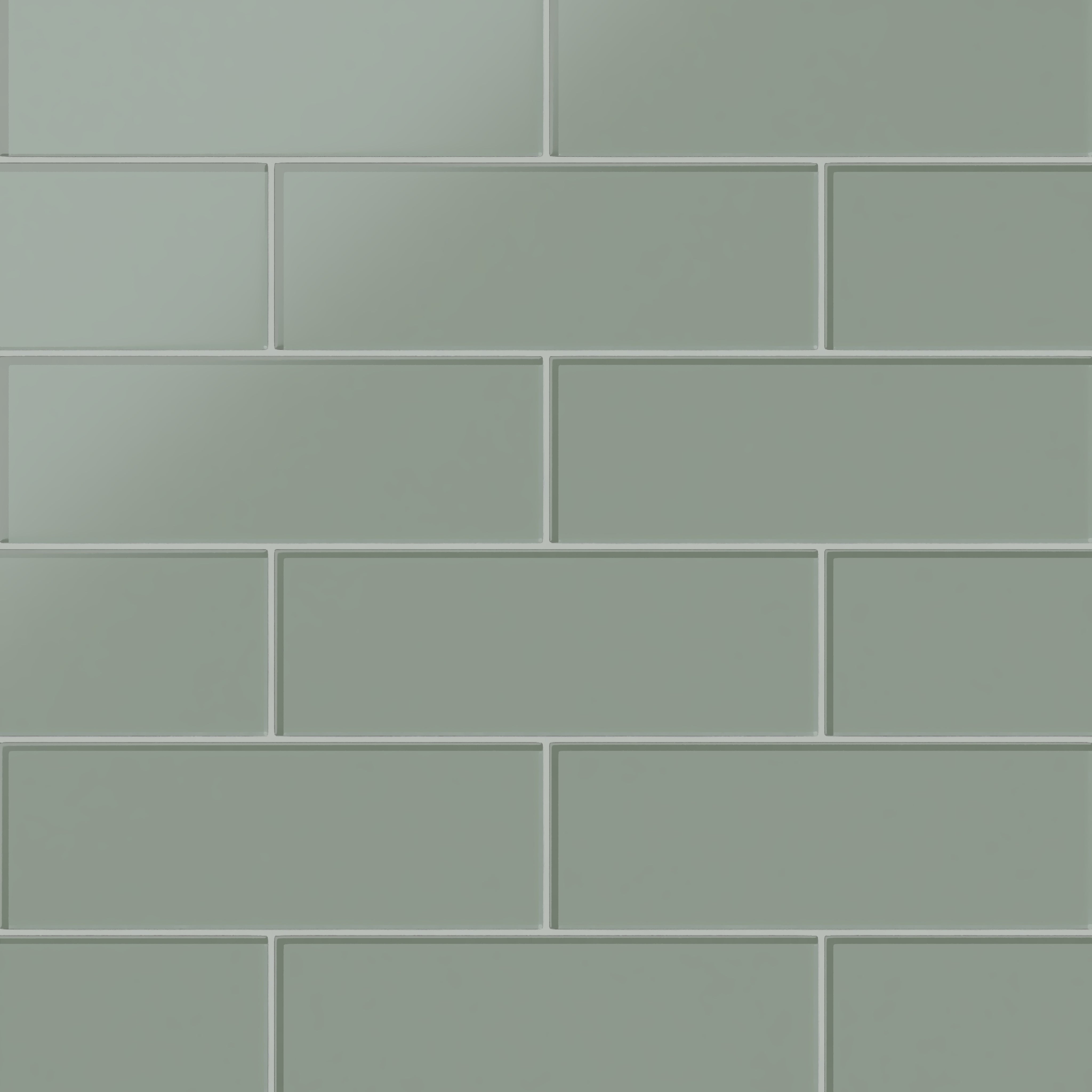 4x12 Glass Tile in Hummingbird Matte