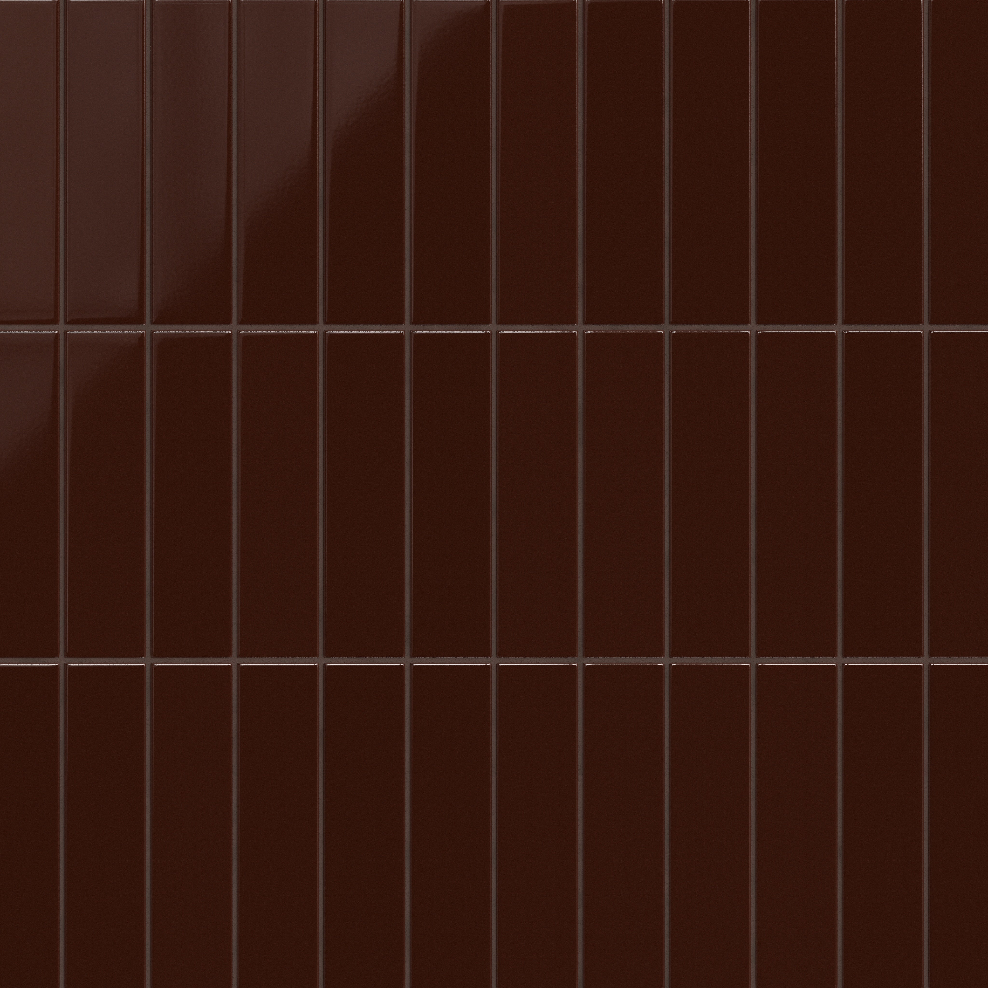 3x12 Original Ceramic Tile in Garnet Gloss