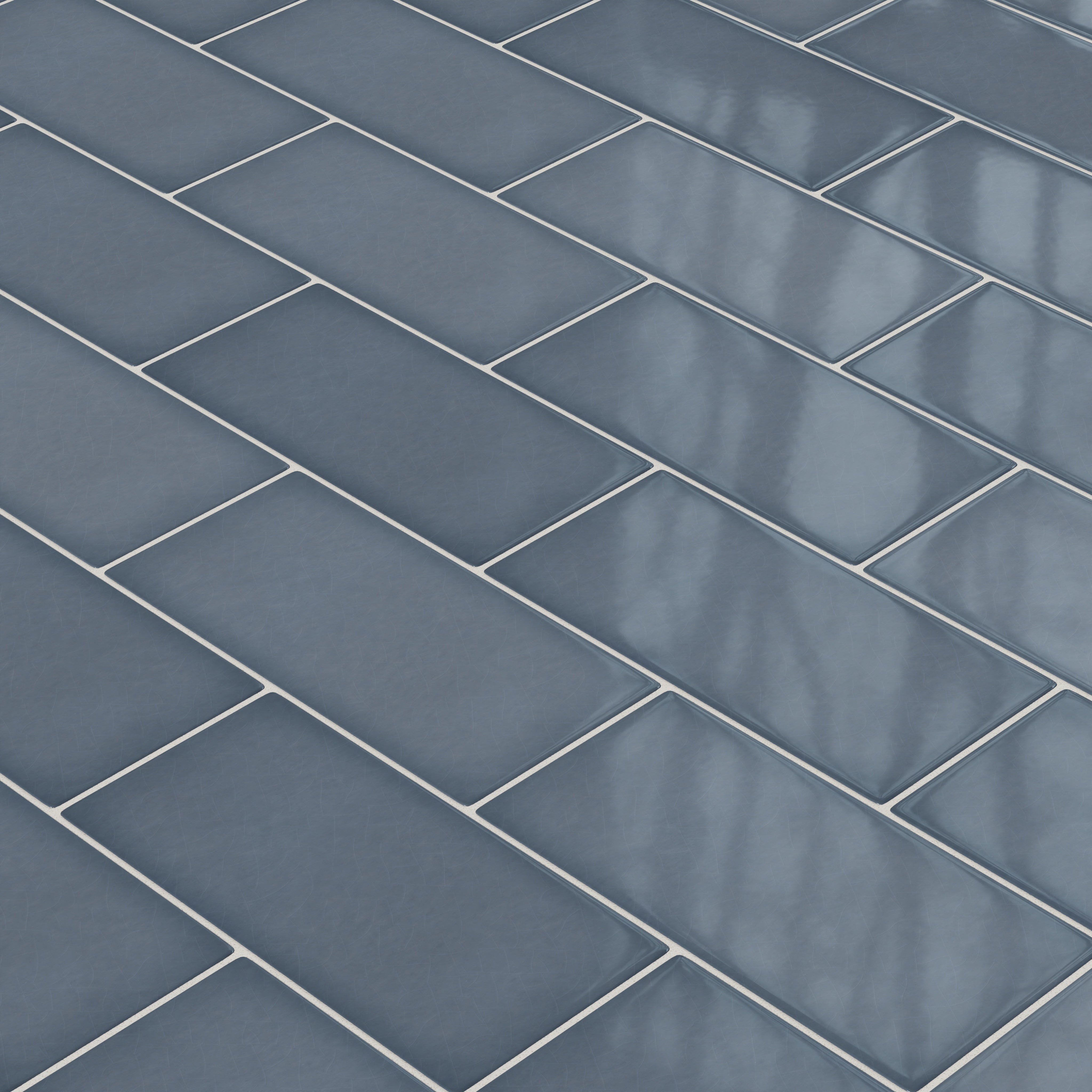 6x12 Original Ceramic Tile in Nautical Gloss