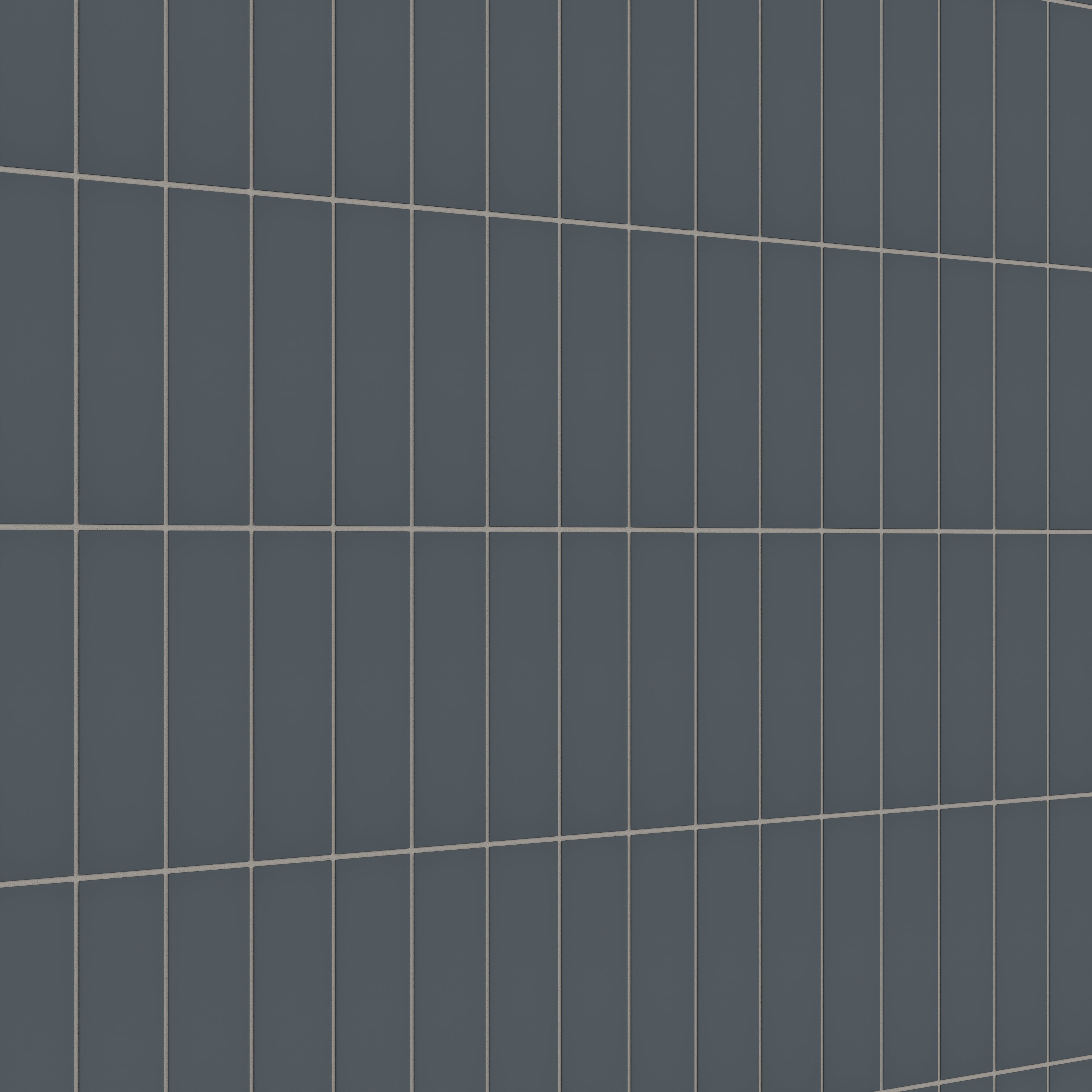 3x9 Natural Press Ceramic Tile in Indigo Matte