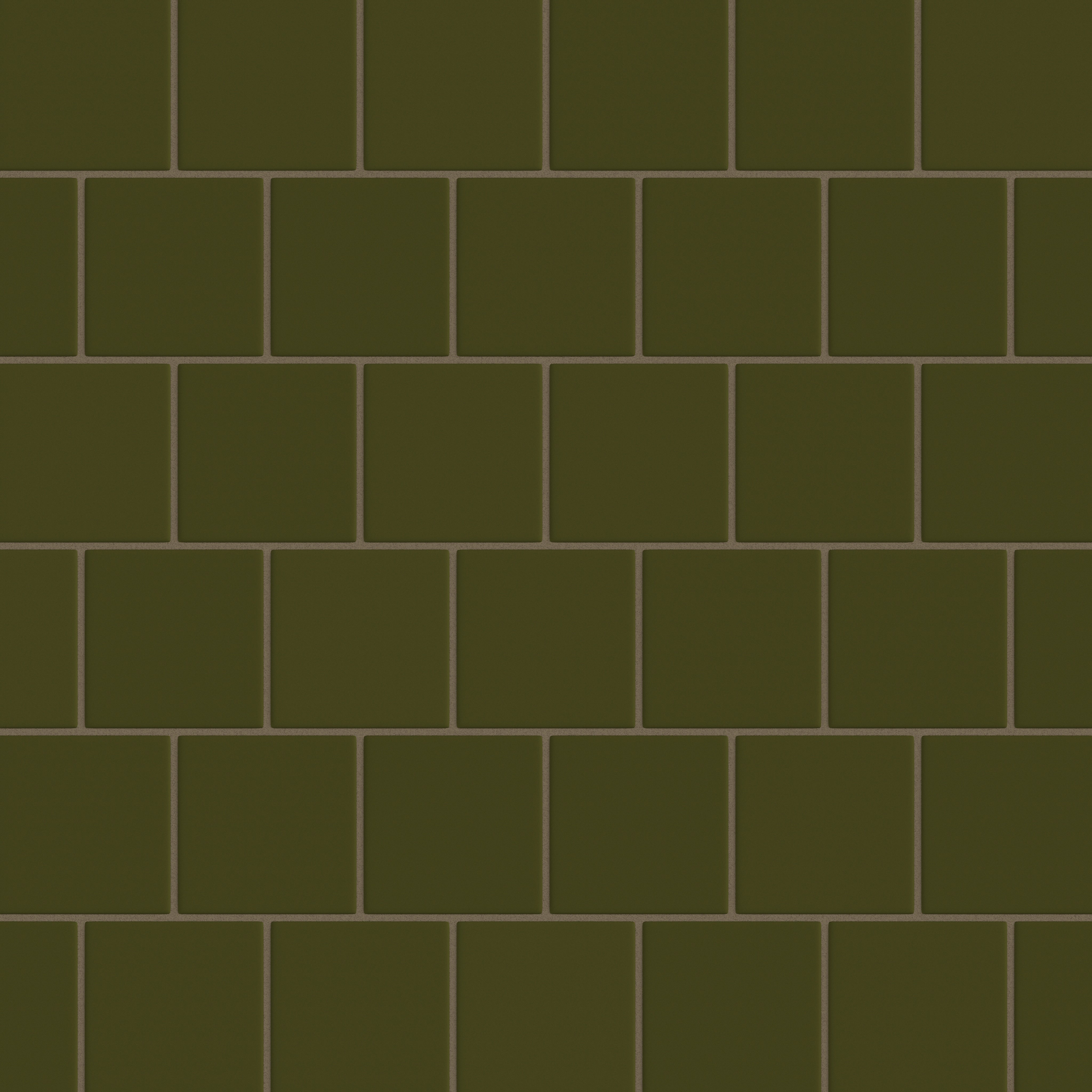 4x4 Original Ceramic Tile in Bonsai Matte