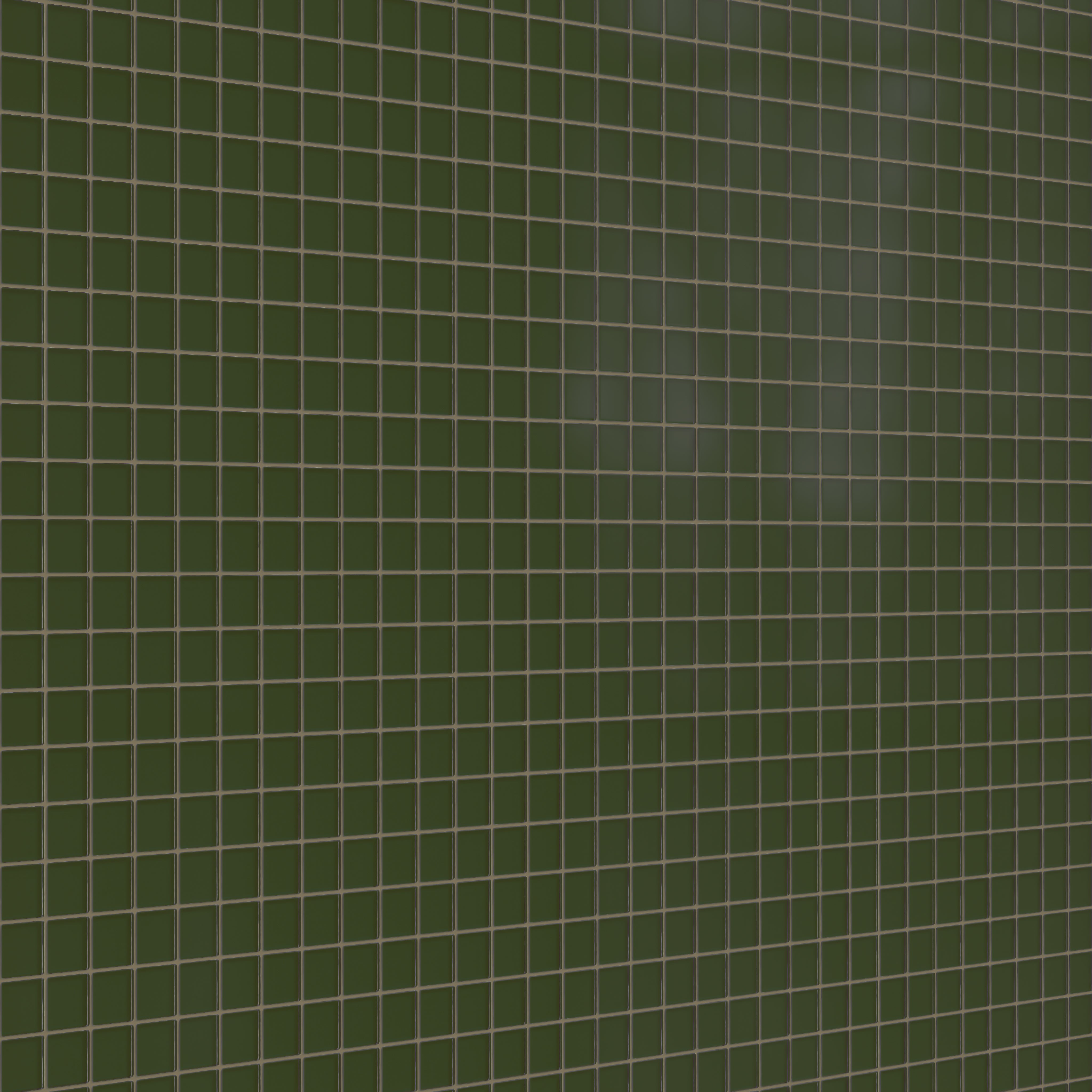 2x2 Straight Set Sheeted Glass Mosaic Tile in Starling Matte