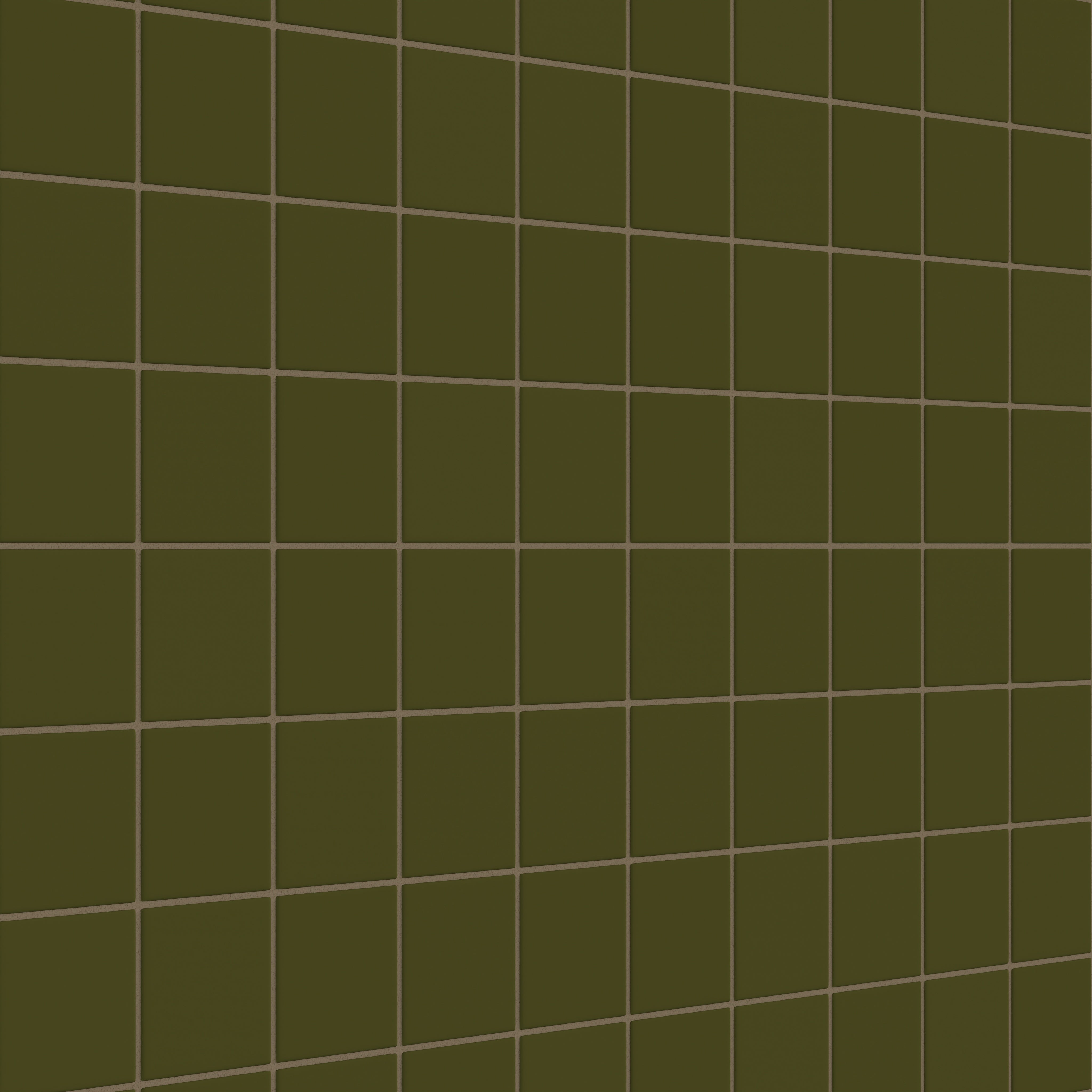 4x4 Original Ceramic Tile in Bonsai Matte