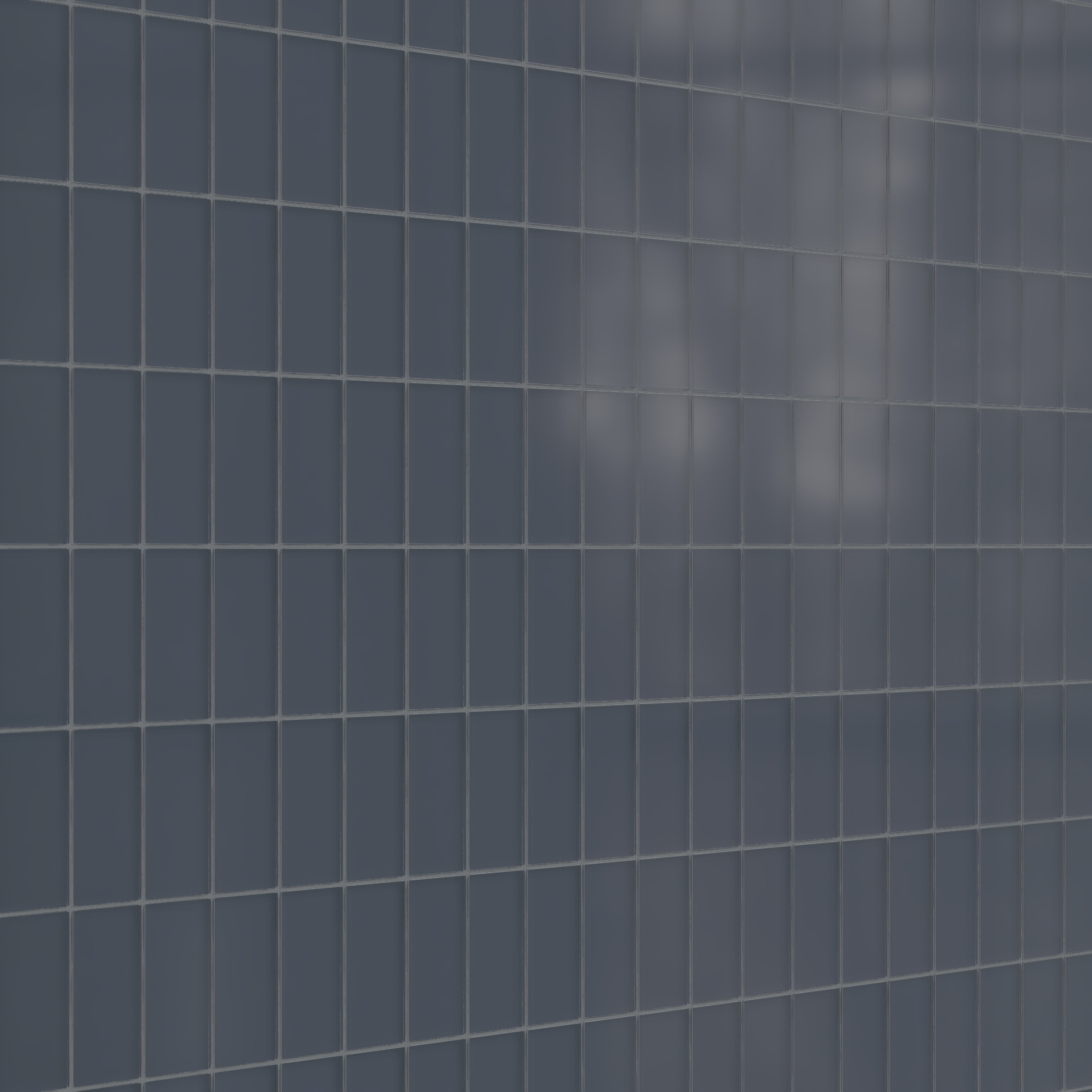 3x6 Glass Tile in Junco Matte