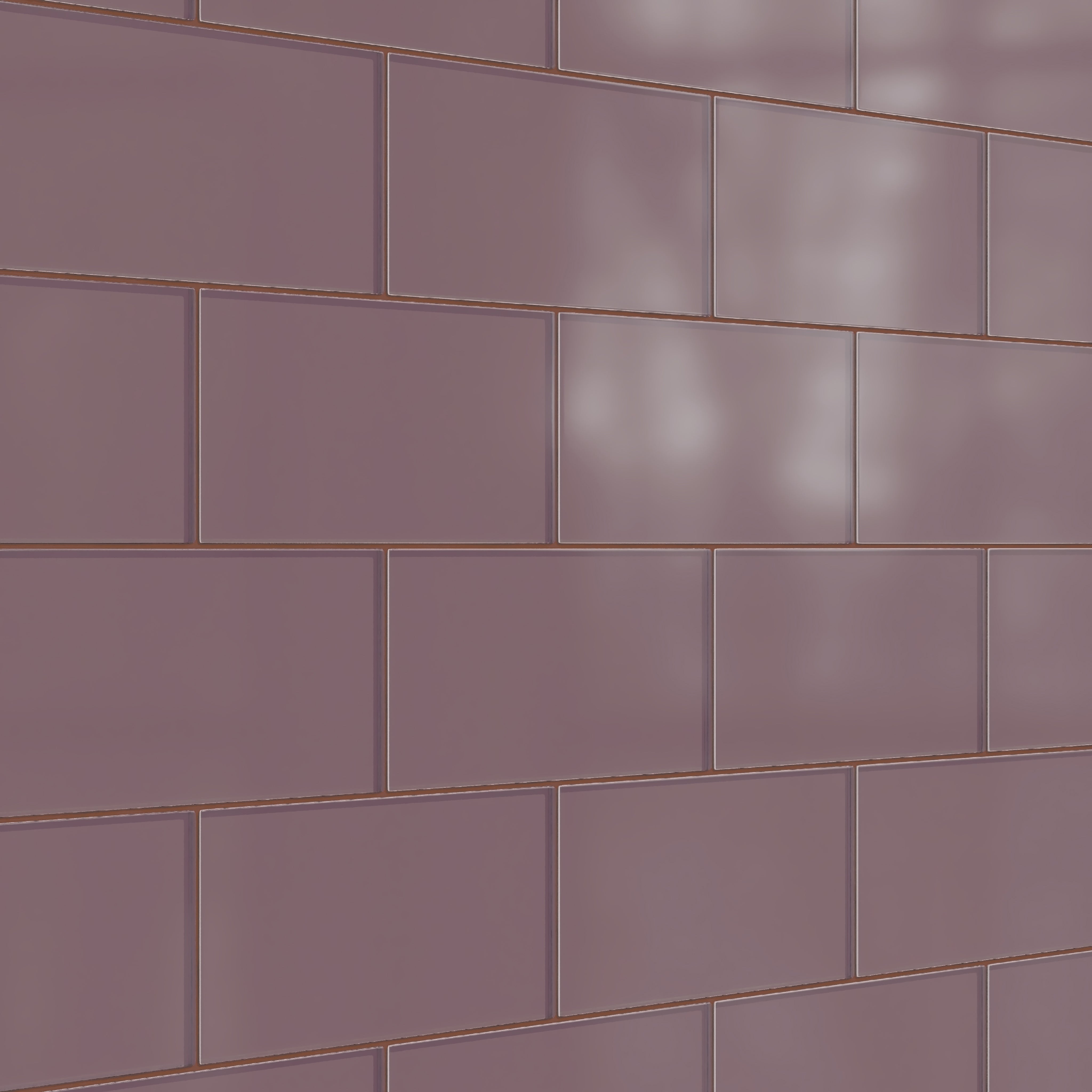 6x12 Glass Tile in Crane Matte