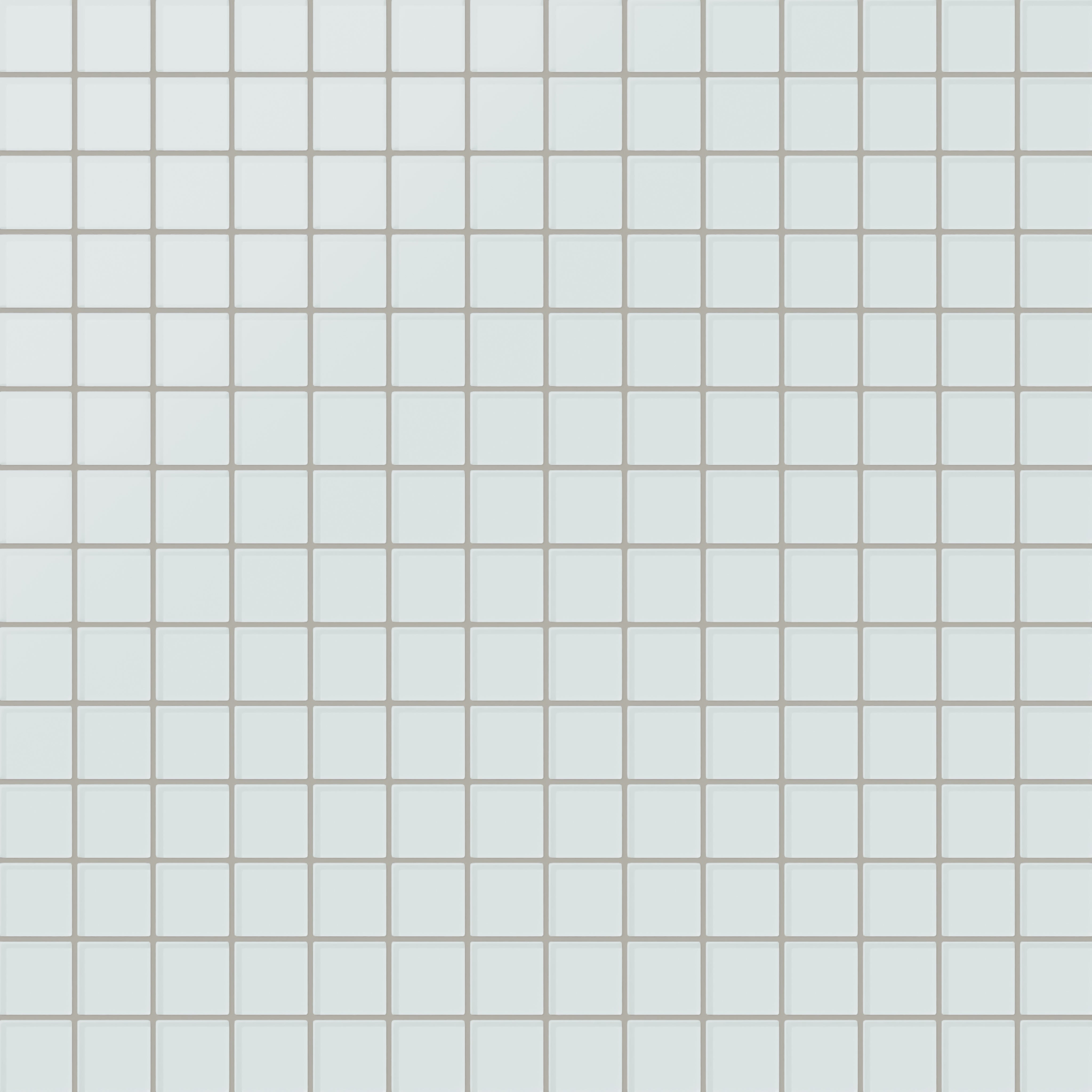 2x2 Straight Set Sheeted Glass Mosaic Tile in Warbler Matte