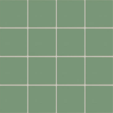 6x6 Original Ceramic Tile in Sea Green Matte