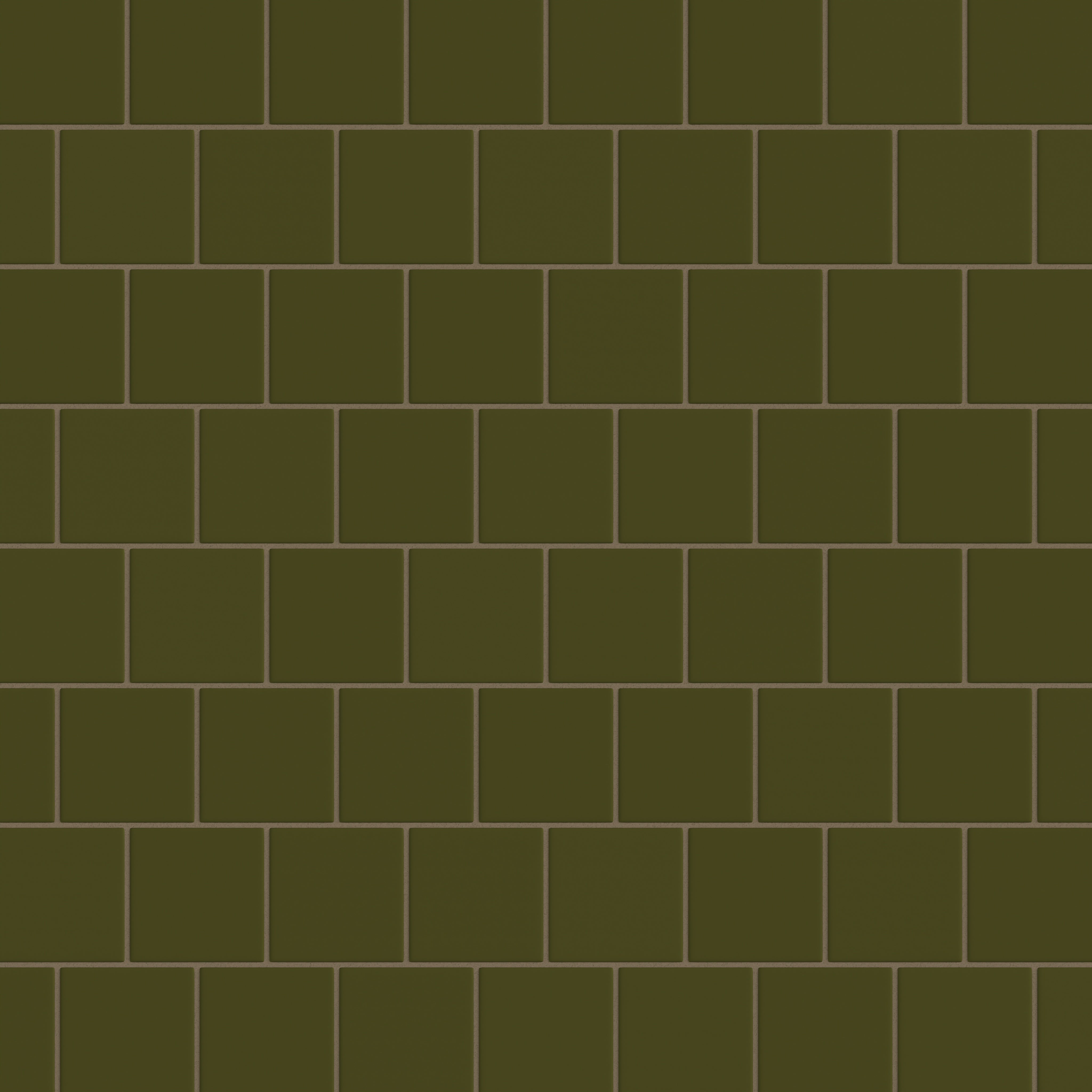 4x4 Original Ceramic Tile in Bonsai Matte