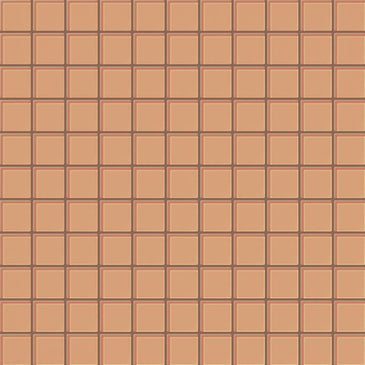 2x2 Straight Set Sheeted Glass Mosaic Tile in Carolina Wren Gloss