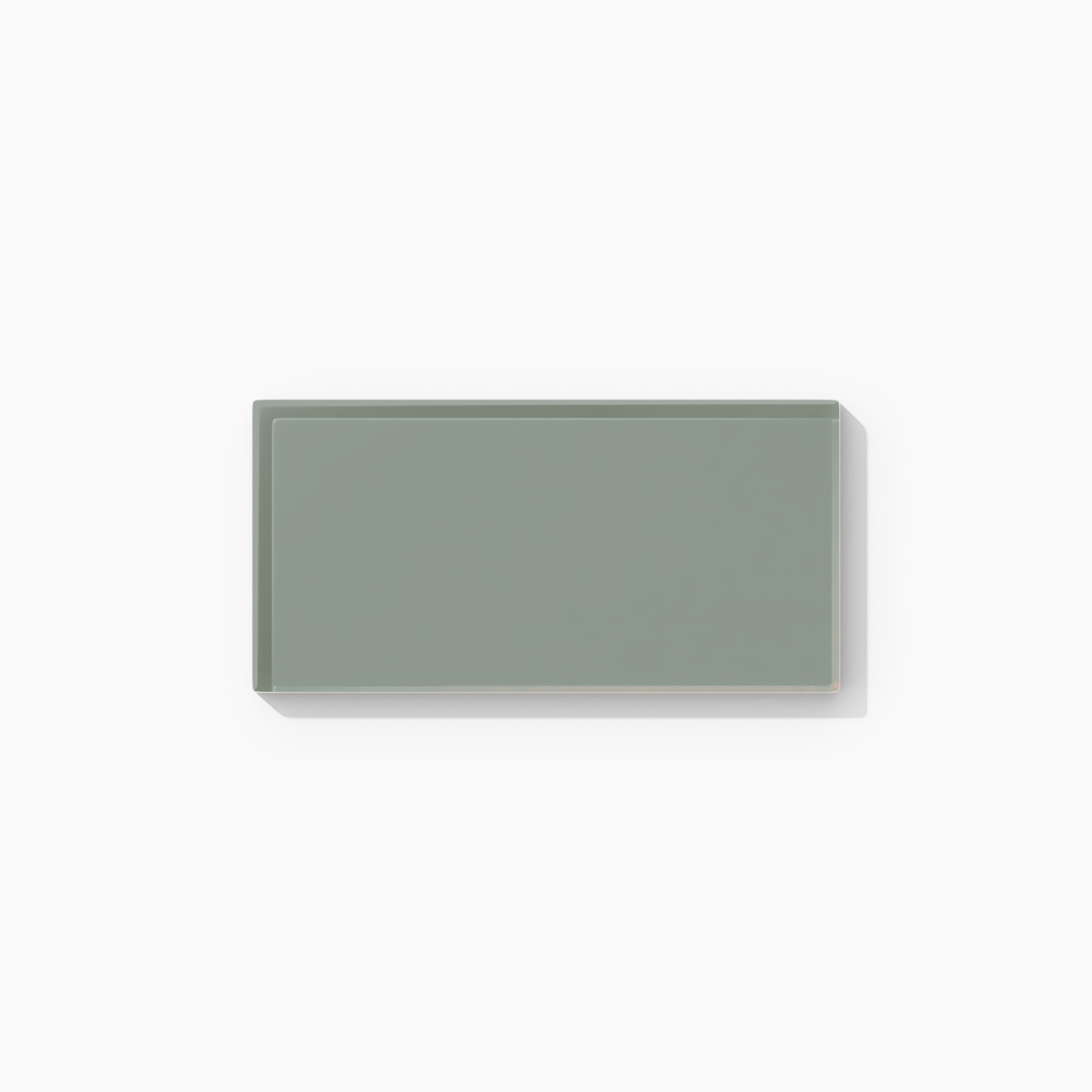 3x6 Glass Tile in Hummingbird Matte