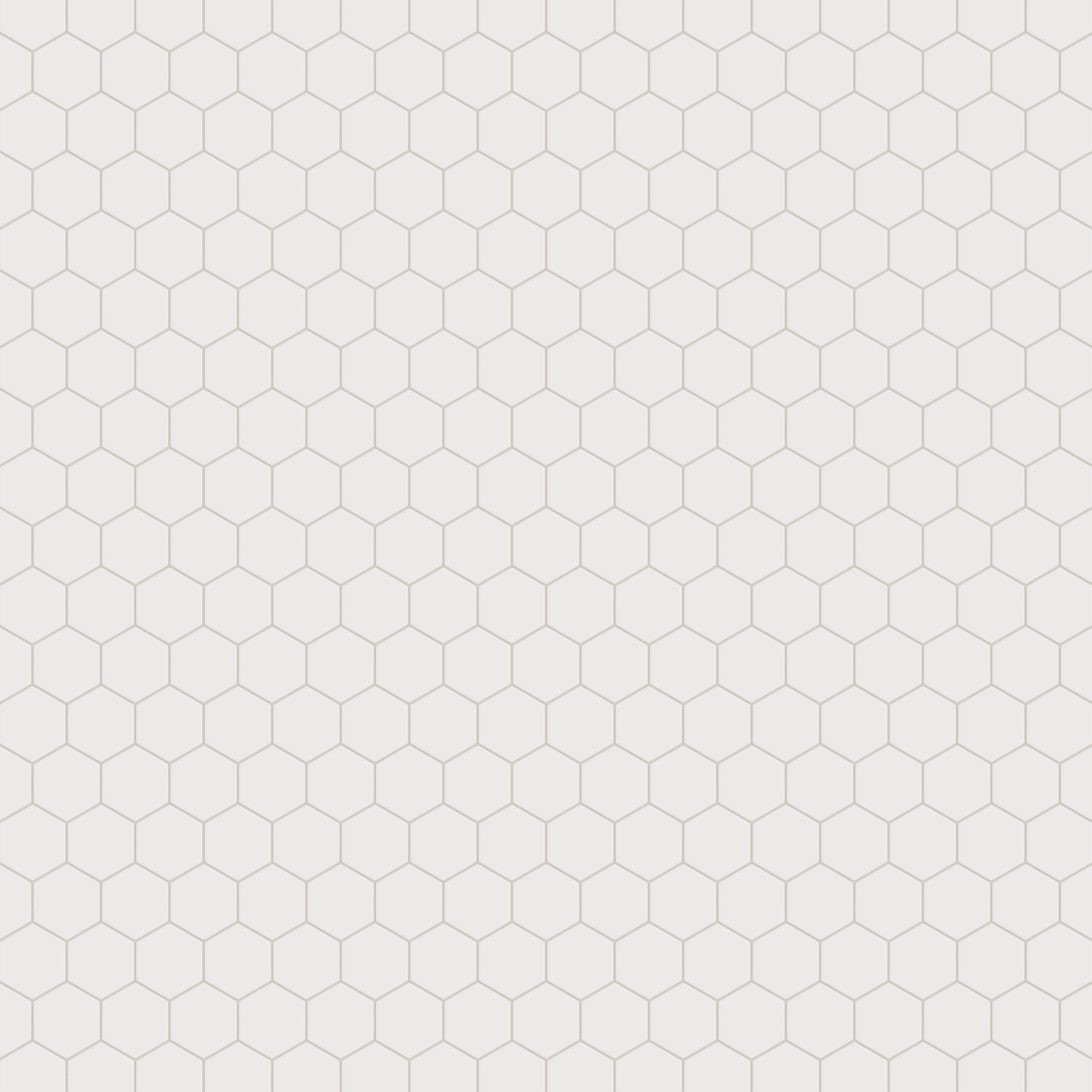 4" Hexagon Original Ceramic Tile in Calcite Matte
