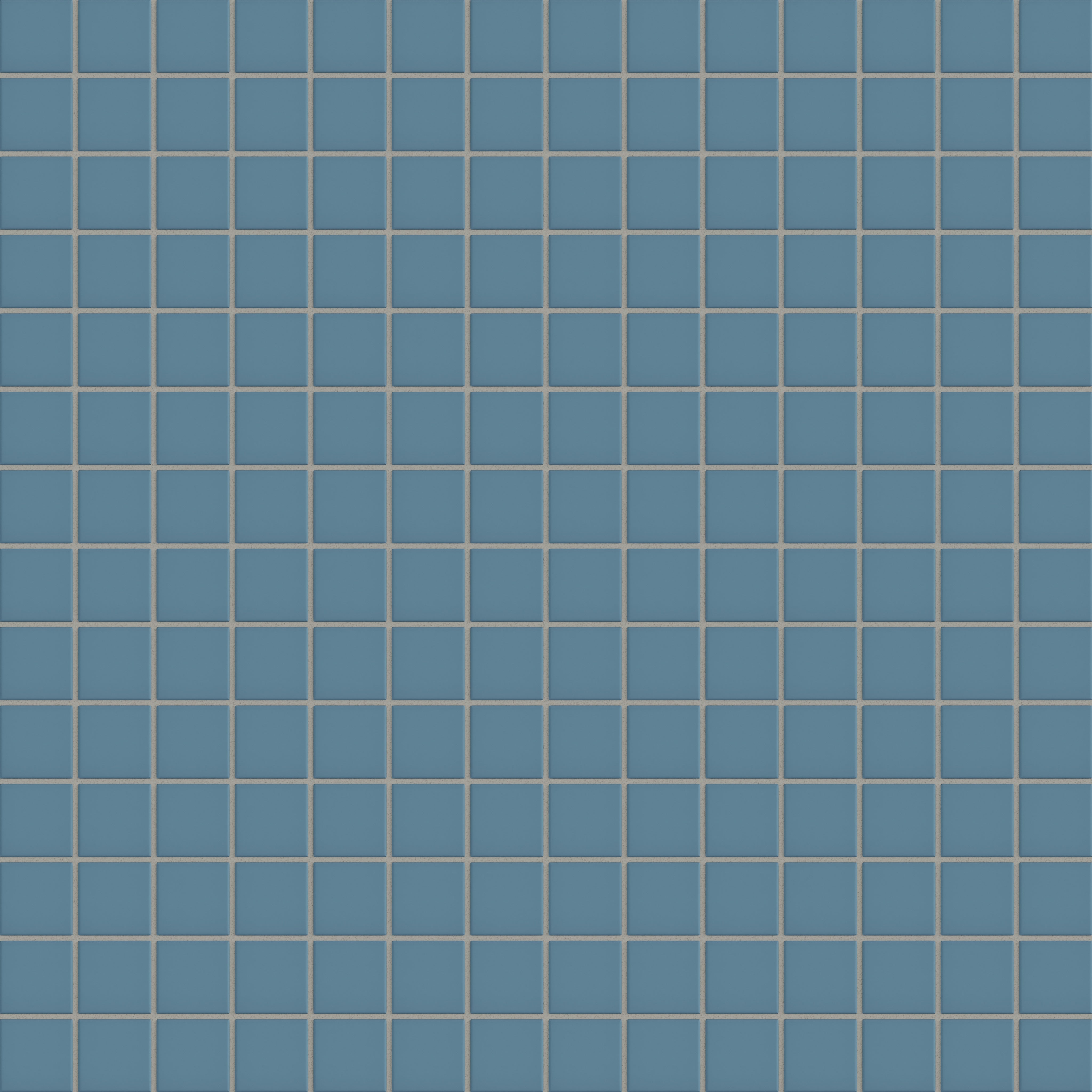 2x2 Straight Set Sheeted Natural Press Ceramic Mosaic Tile in Azurite Matte