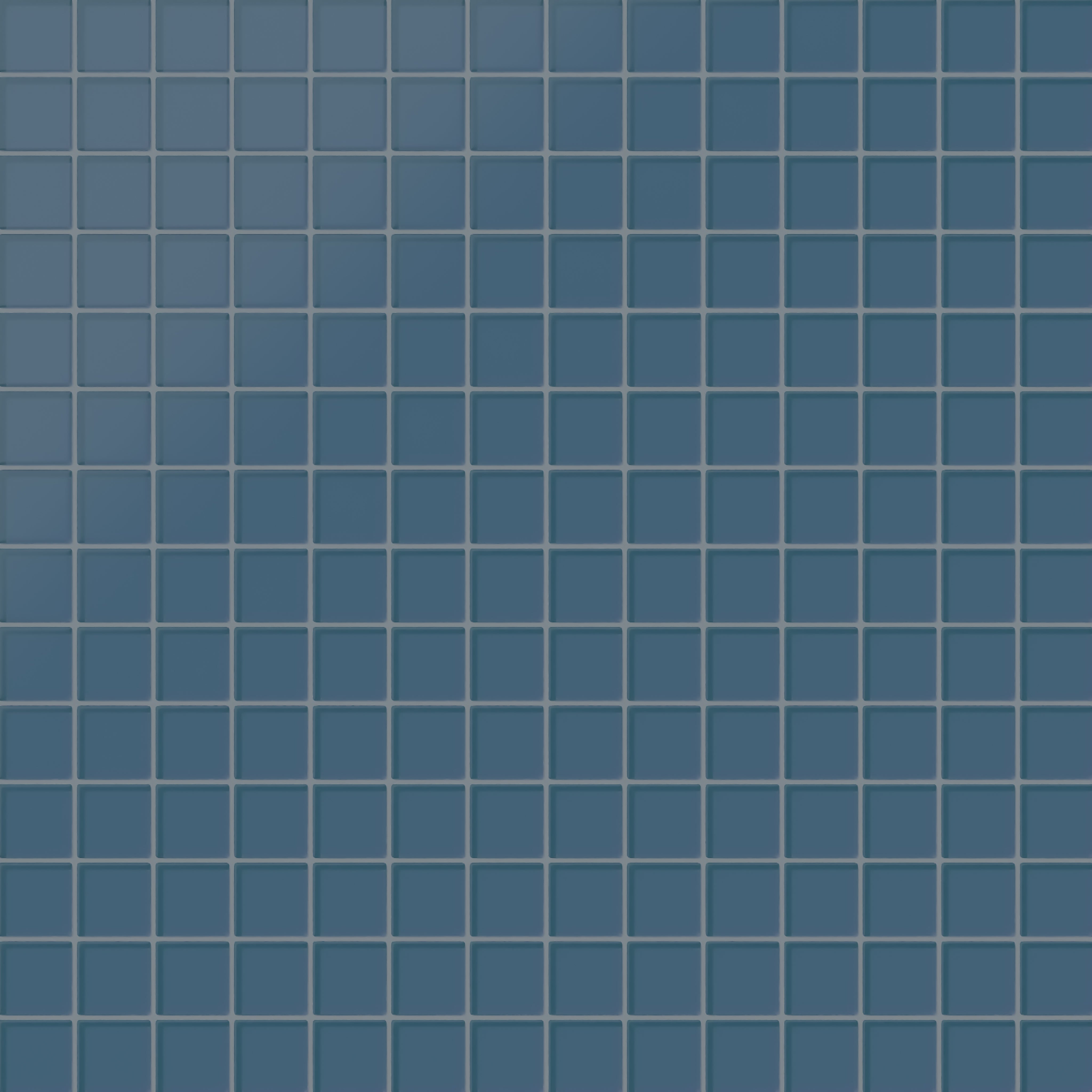 2x2 Straight Set Sheeted Glass Mosaic Tile in Blue Jay Matte