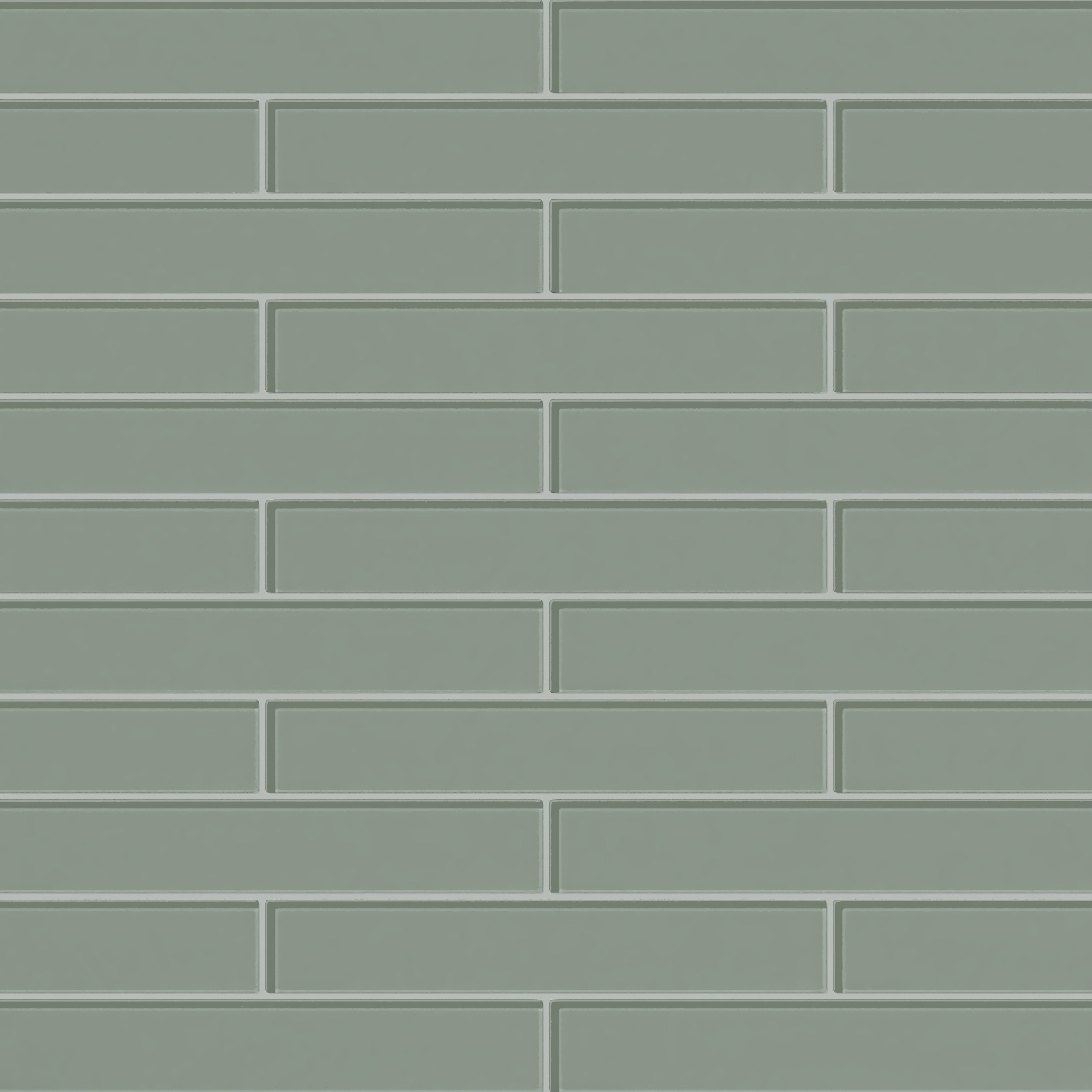 2x12 Glass Tile in Hummingbird Gloss