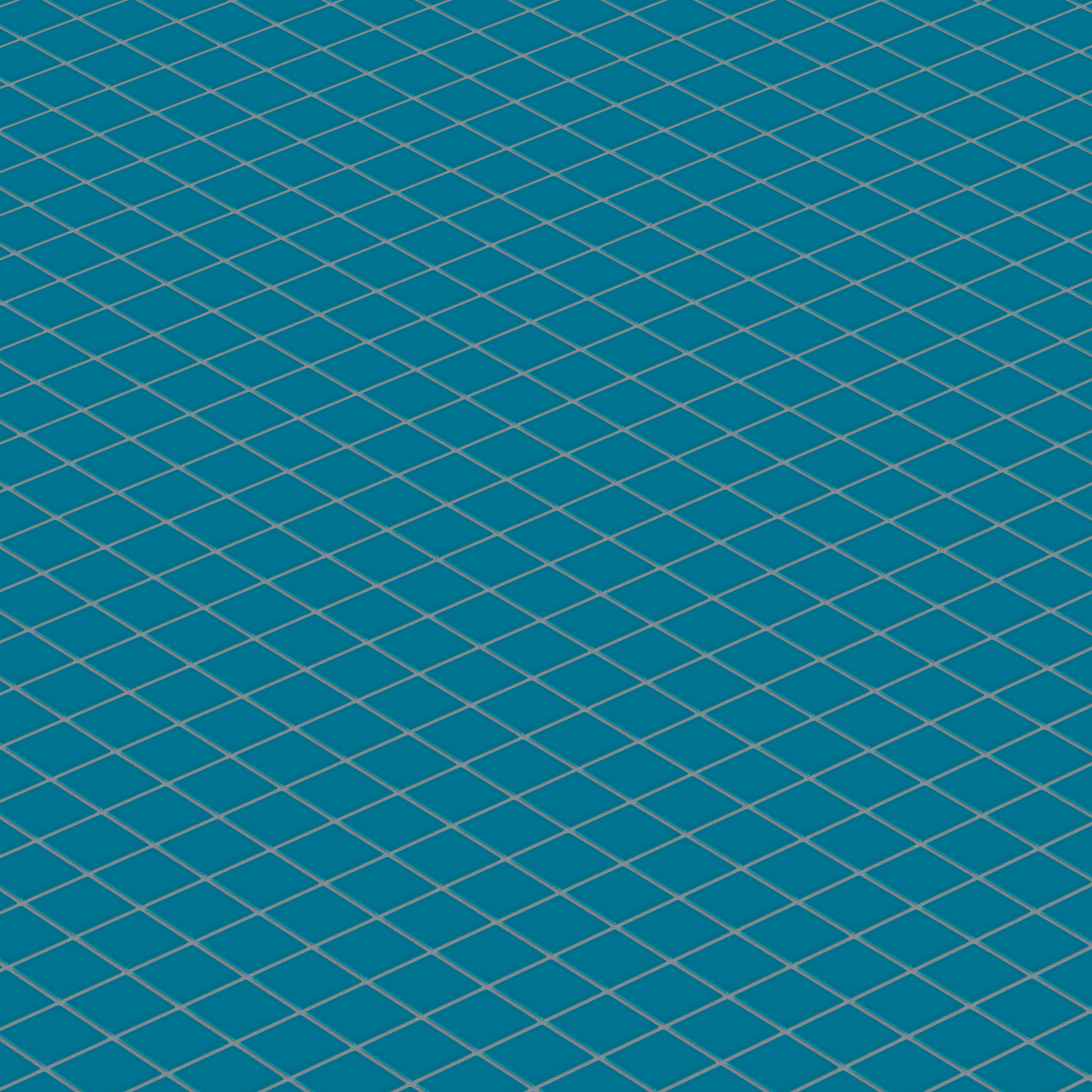 2x2 Straight Set Sheeted Original Ceramic Mosaic Tile in Adriatic Sea Matte