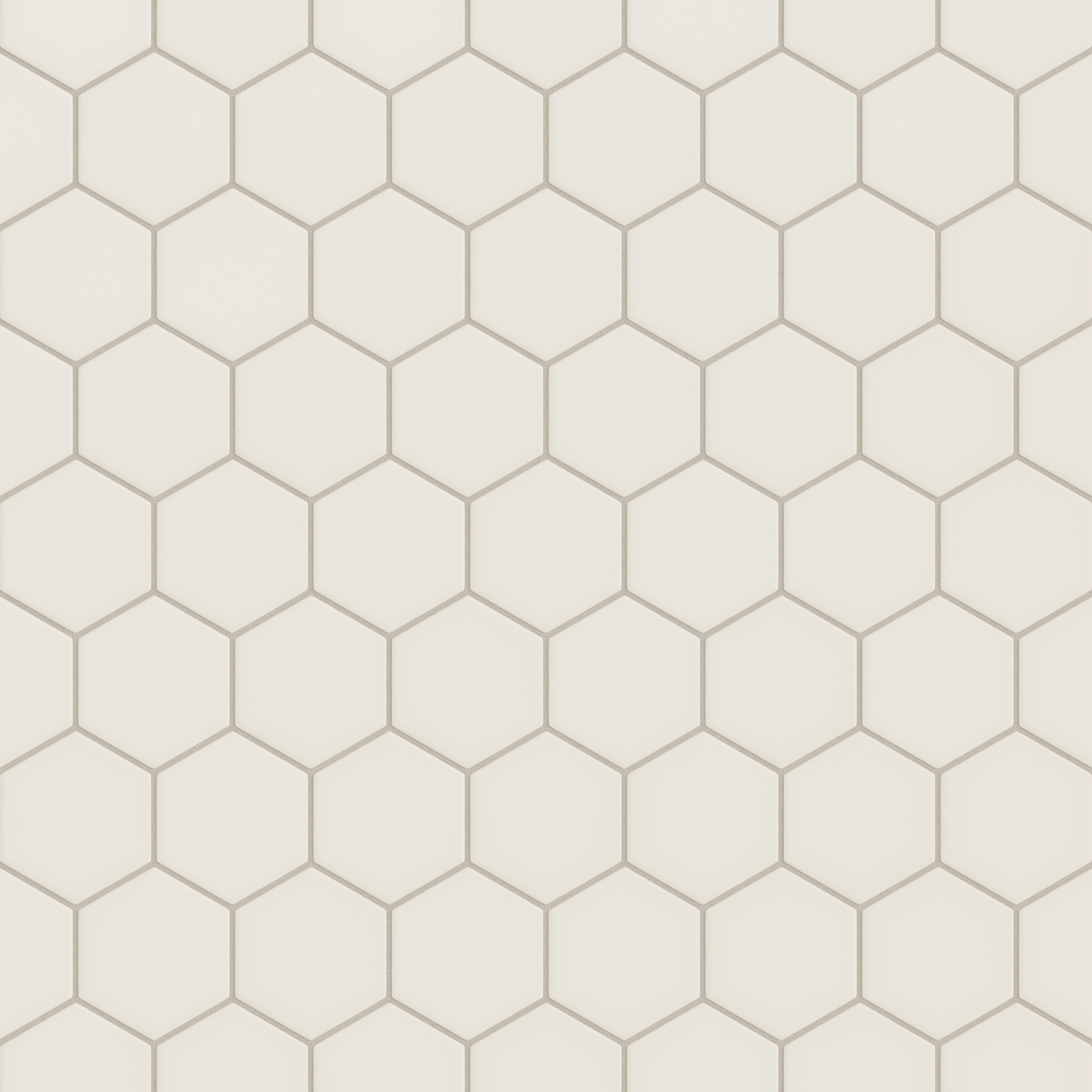 4" Hexagon Original Ceramic Tile in Feldspar Matte