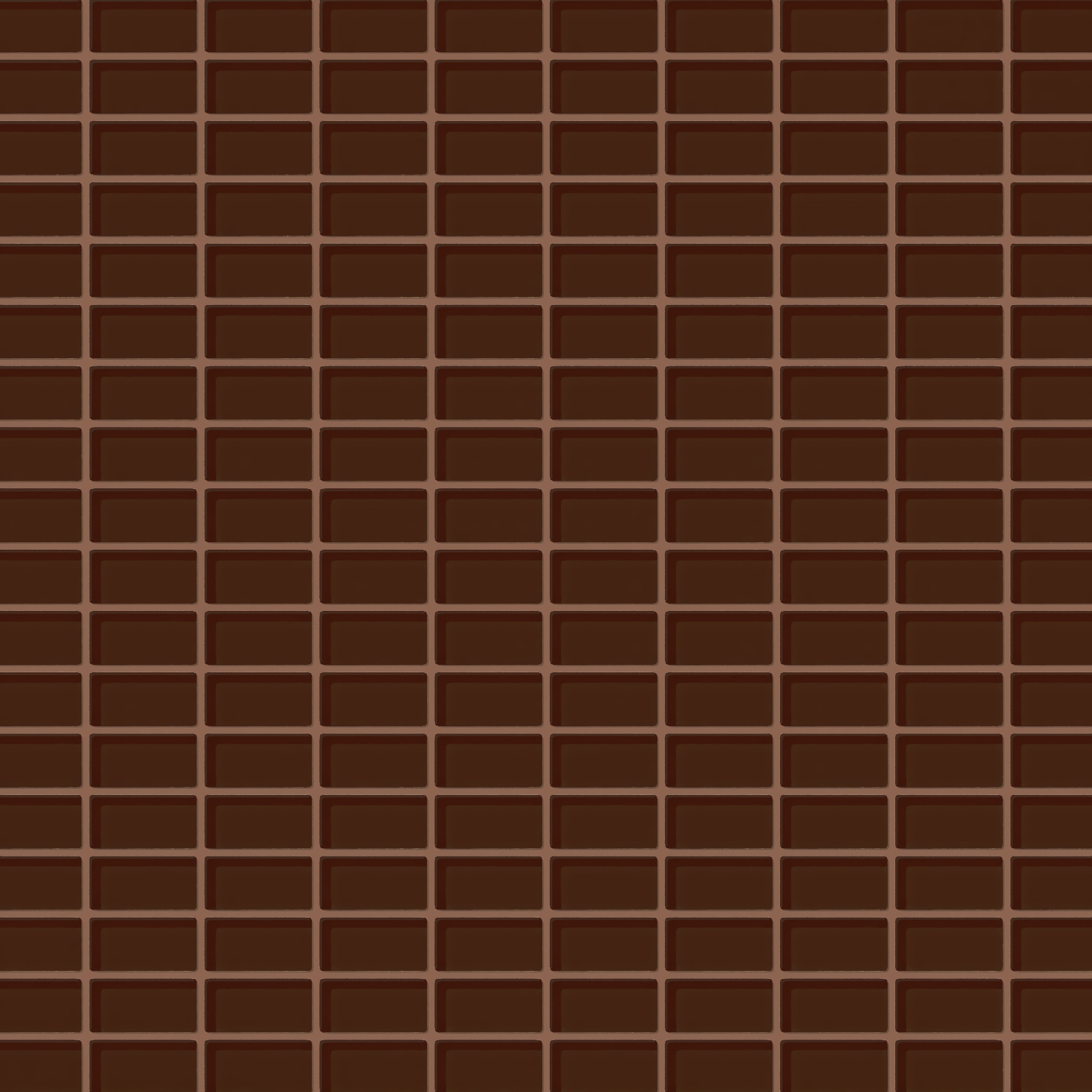 1x2 Straight Set Sheeted Glass Mosaic Tile in Thrasher Gloss