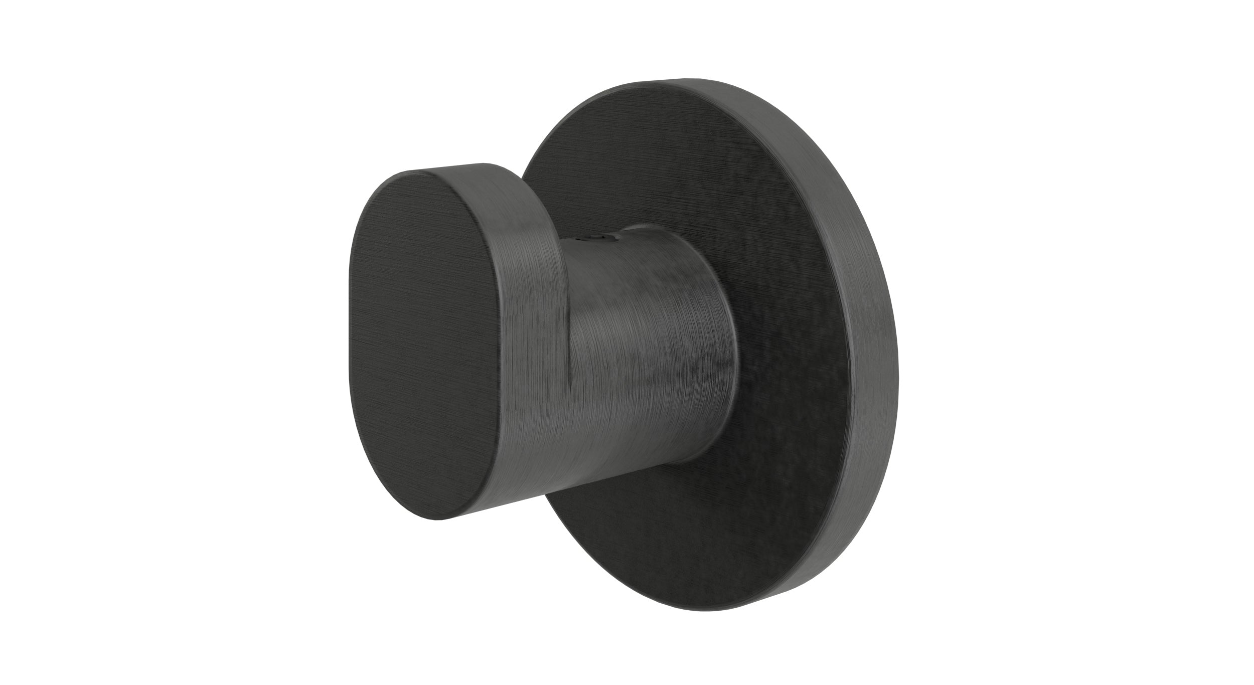 Foundry Robe Hook in Blackened Nickel