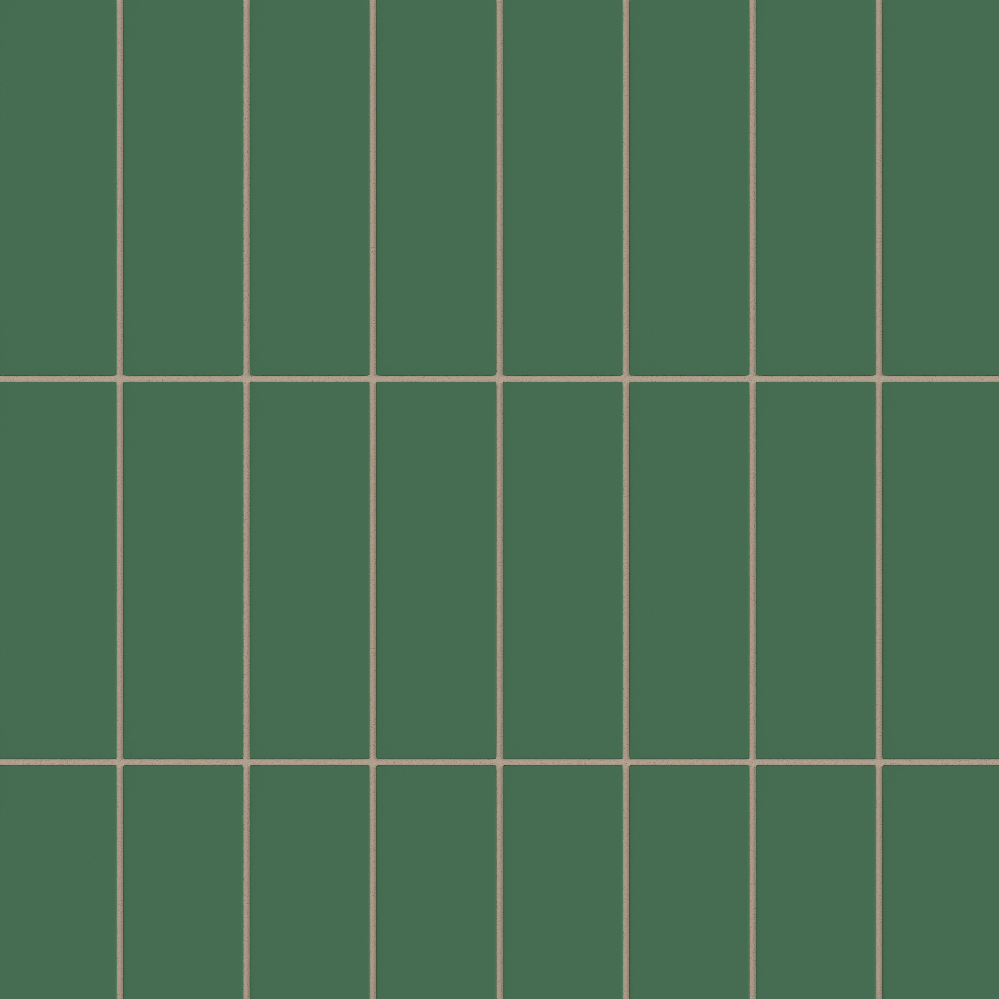 3x9 Natural Press Ceramic Tile in Viridian Matte