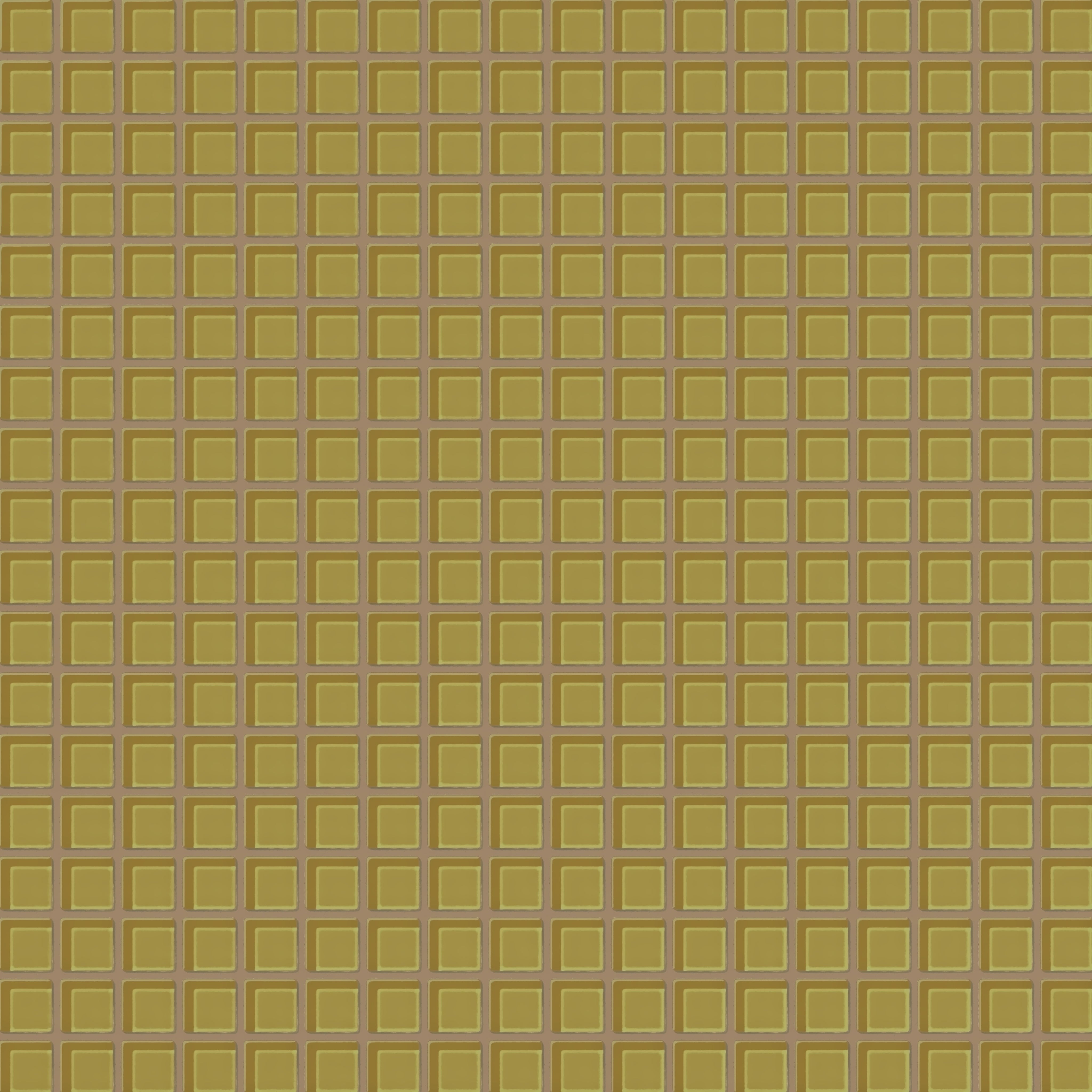 1x1 Straight Set Sheeted Glass Mosaic Tile in Pine Siskin Gloss