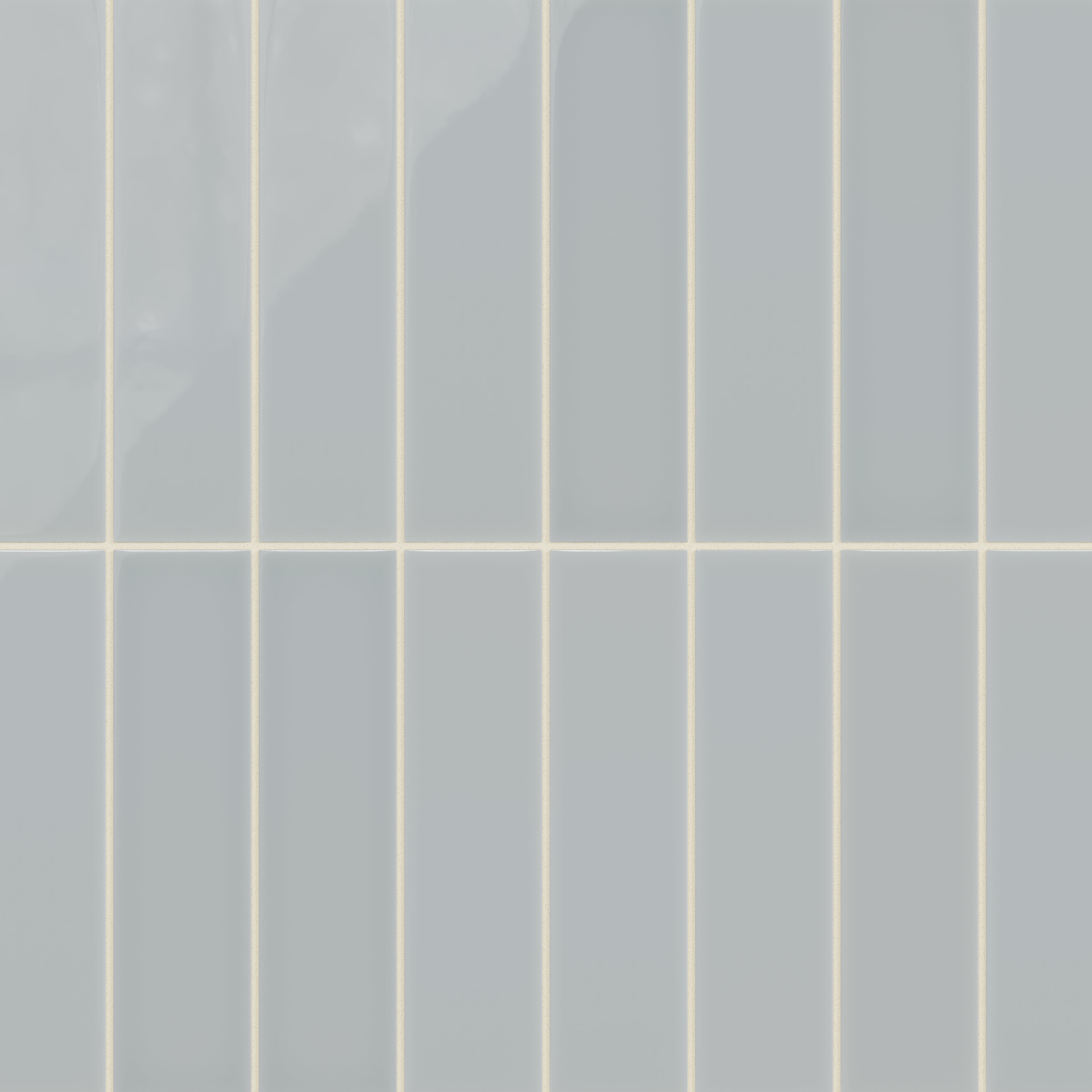 3x12 Natural Press Ceramic Tile in Alberta Blue Gloss