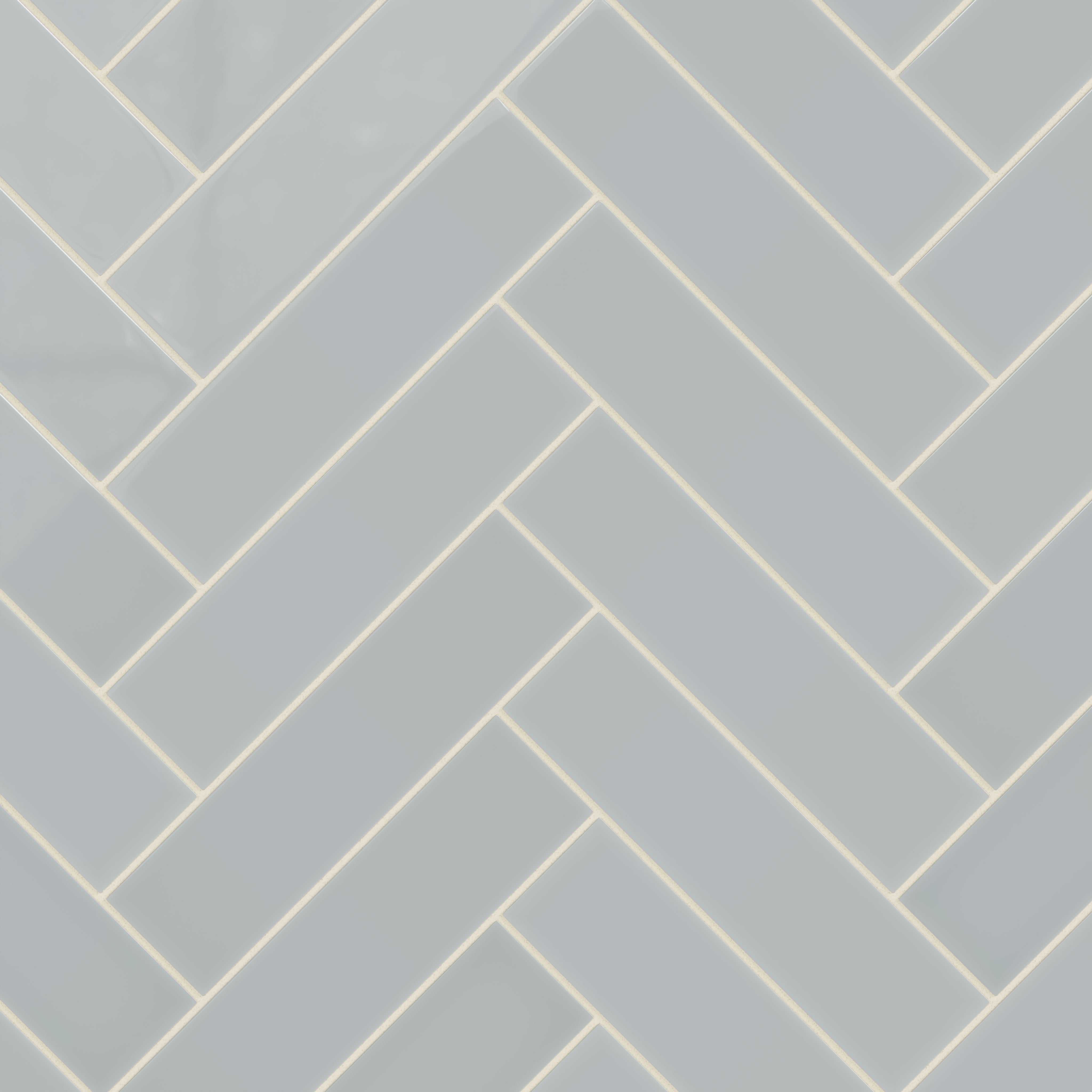 3x12 Natural Press Ceramic Tile in Alberta Blue Gloss