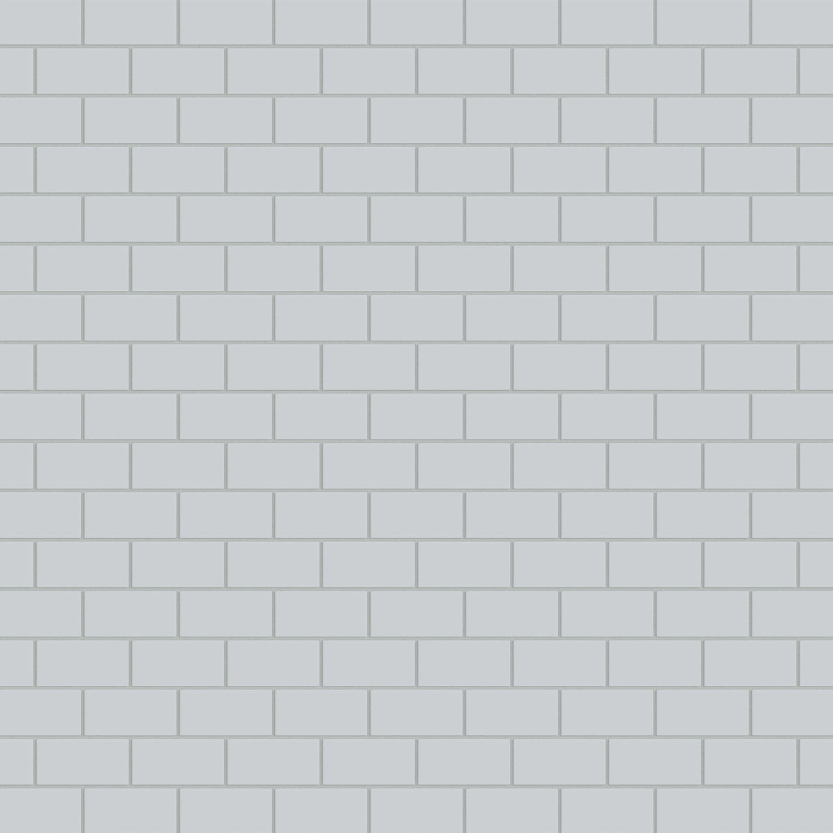 2x4 Half Offset Sheeted Natural Press Ceramic Mosaic Tile in Alberta Blue Matte