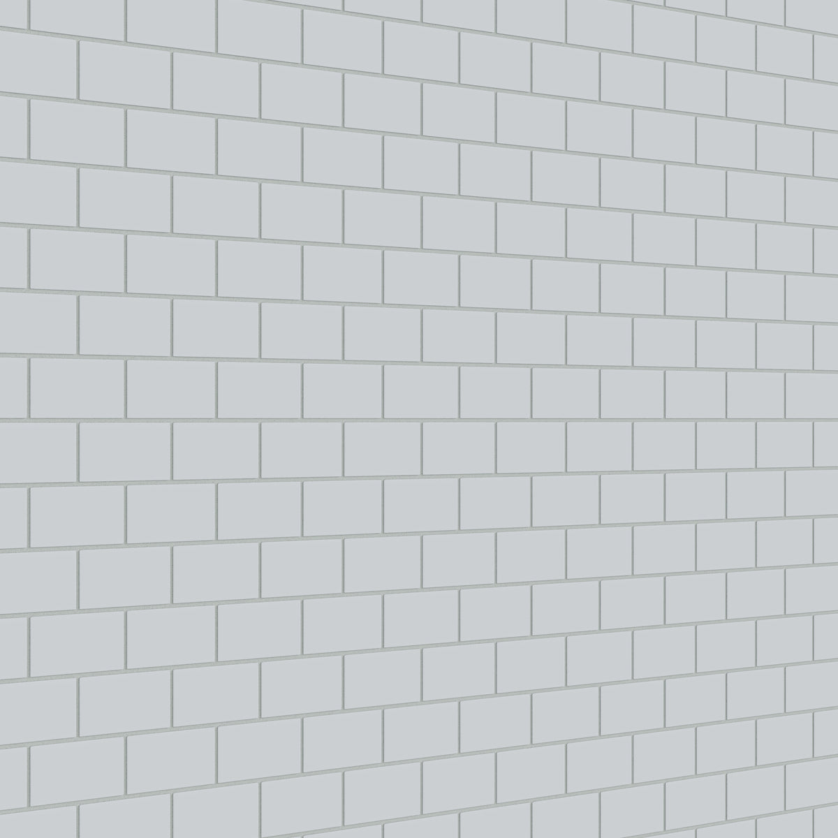 2x4 Half Offset Sheeted Natural Press Ceramic Mosaic Tile in Alberta Blue Matte