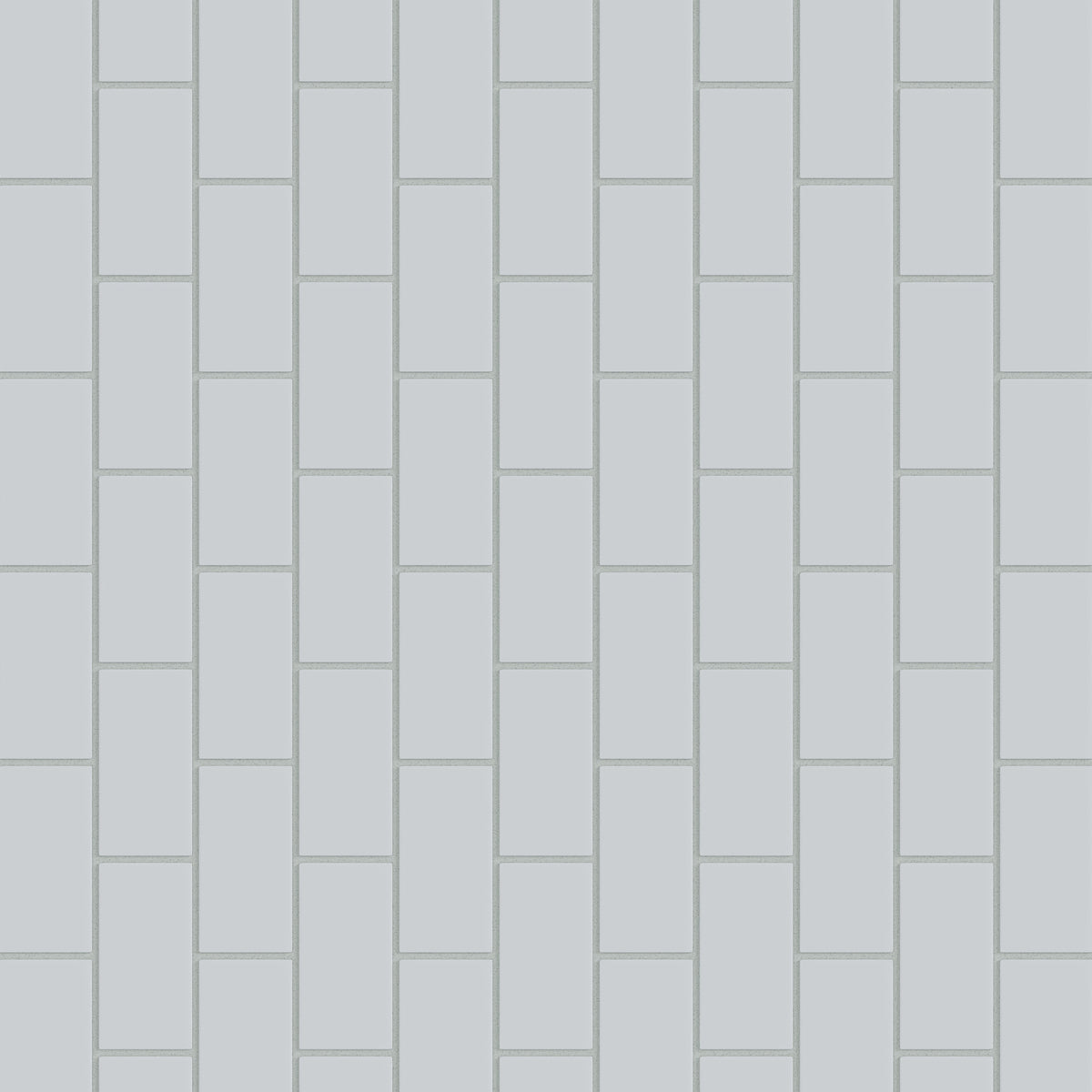2x4 Half Offset Sheeted Natural Press Ceramic Mosaic Tile in Alberta Blue Matte