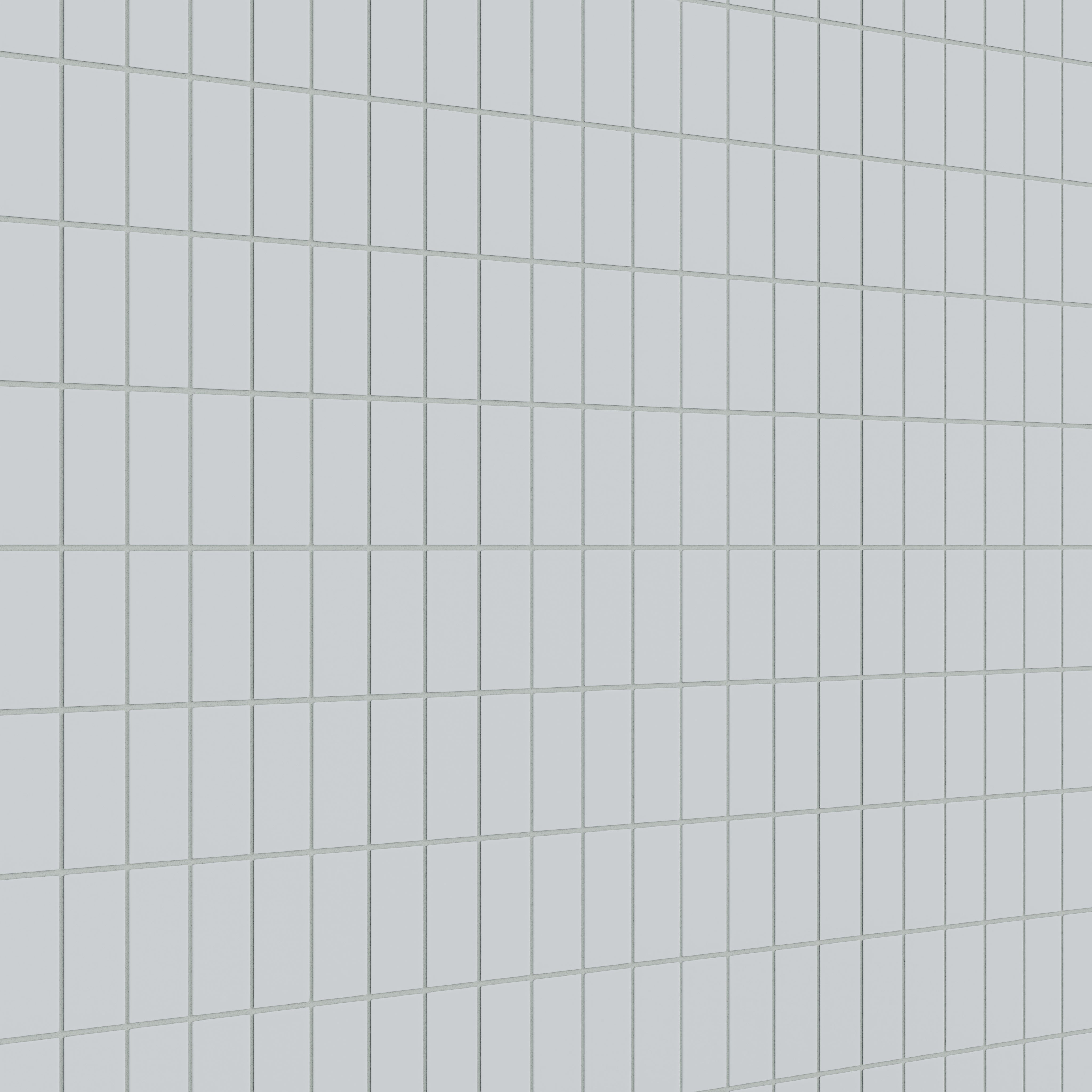 2x4 Straight Set Sheeted Natural Press Ceramic Mosaic Tile in Alberta Blue Matte