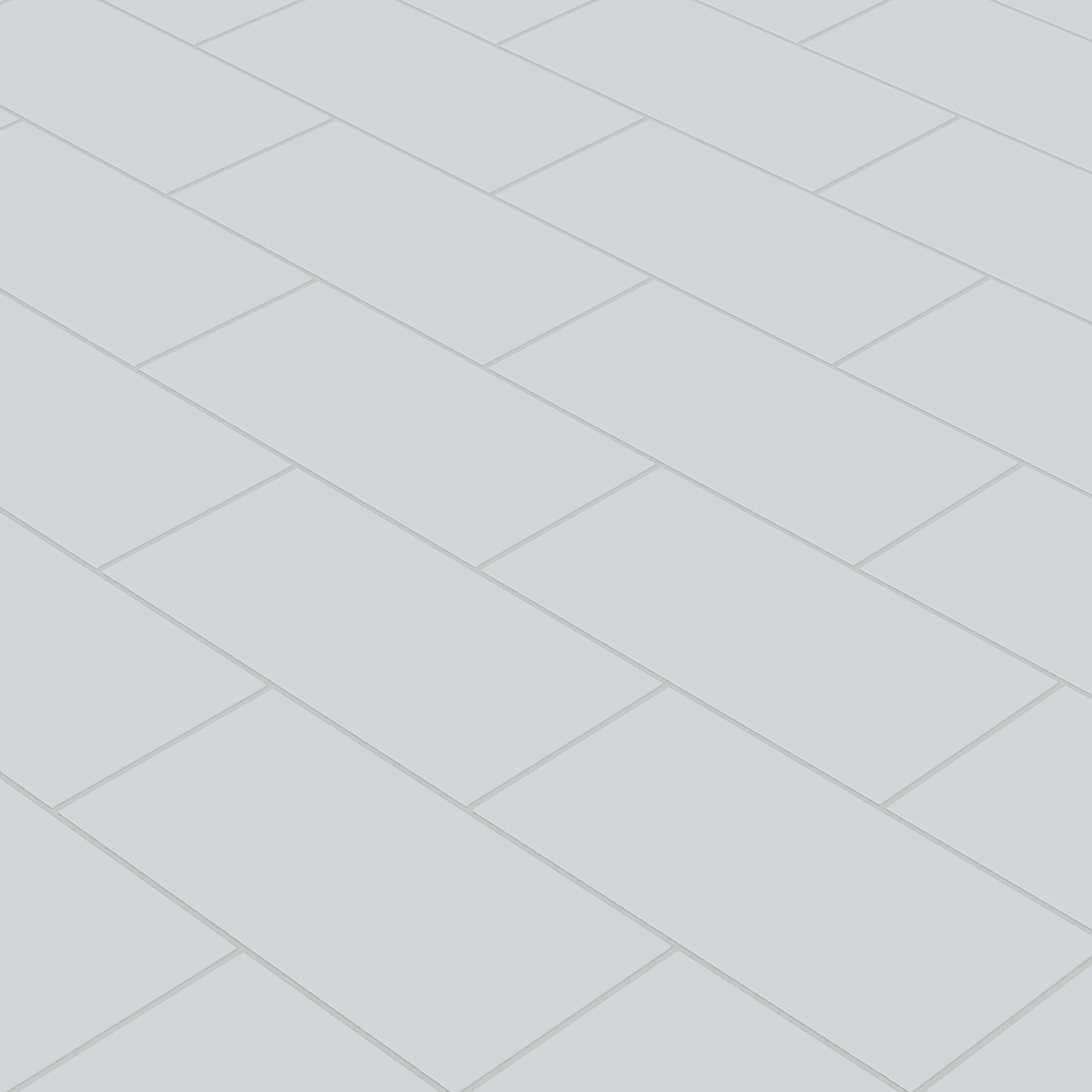 6x12 Natural Press Ceramic Tile in Alberta Blue Matte