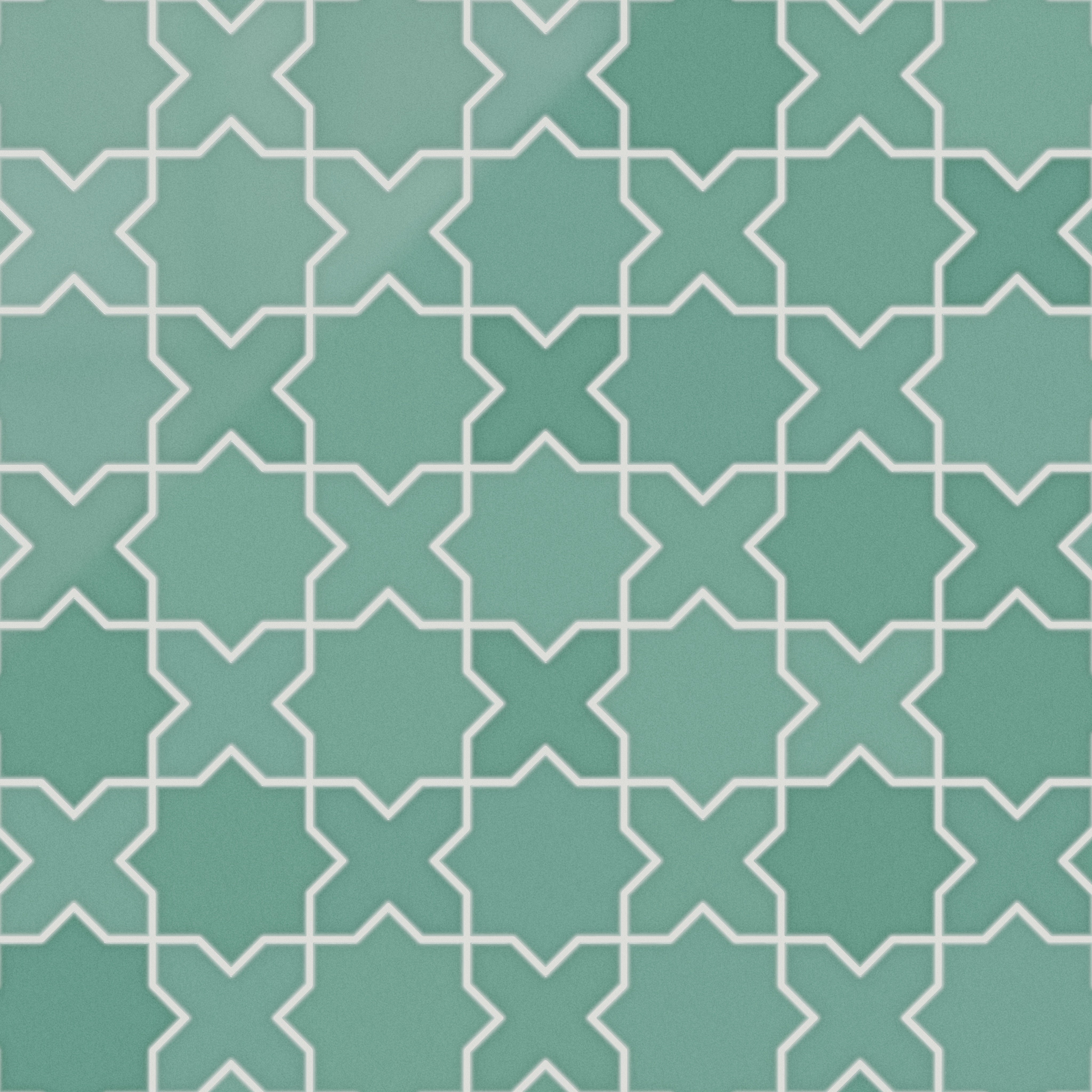 Star & Cross Original Ceramic Tile in Amalfi Coast Gloss