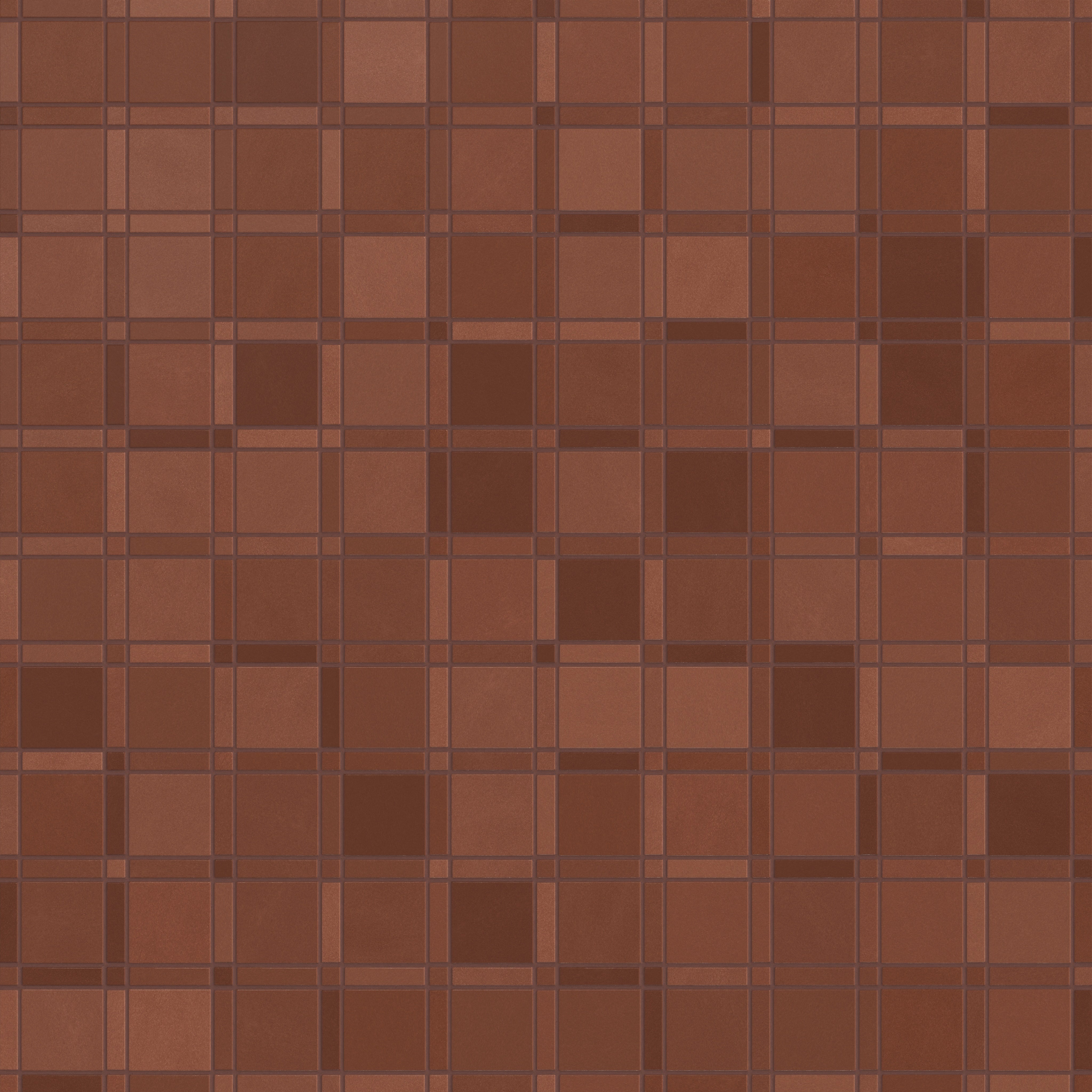 Lattice Sheeted Original Ceramic Tile in Antique