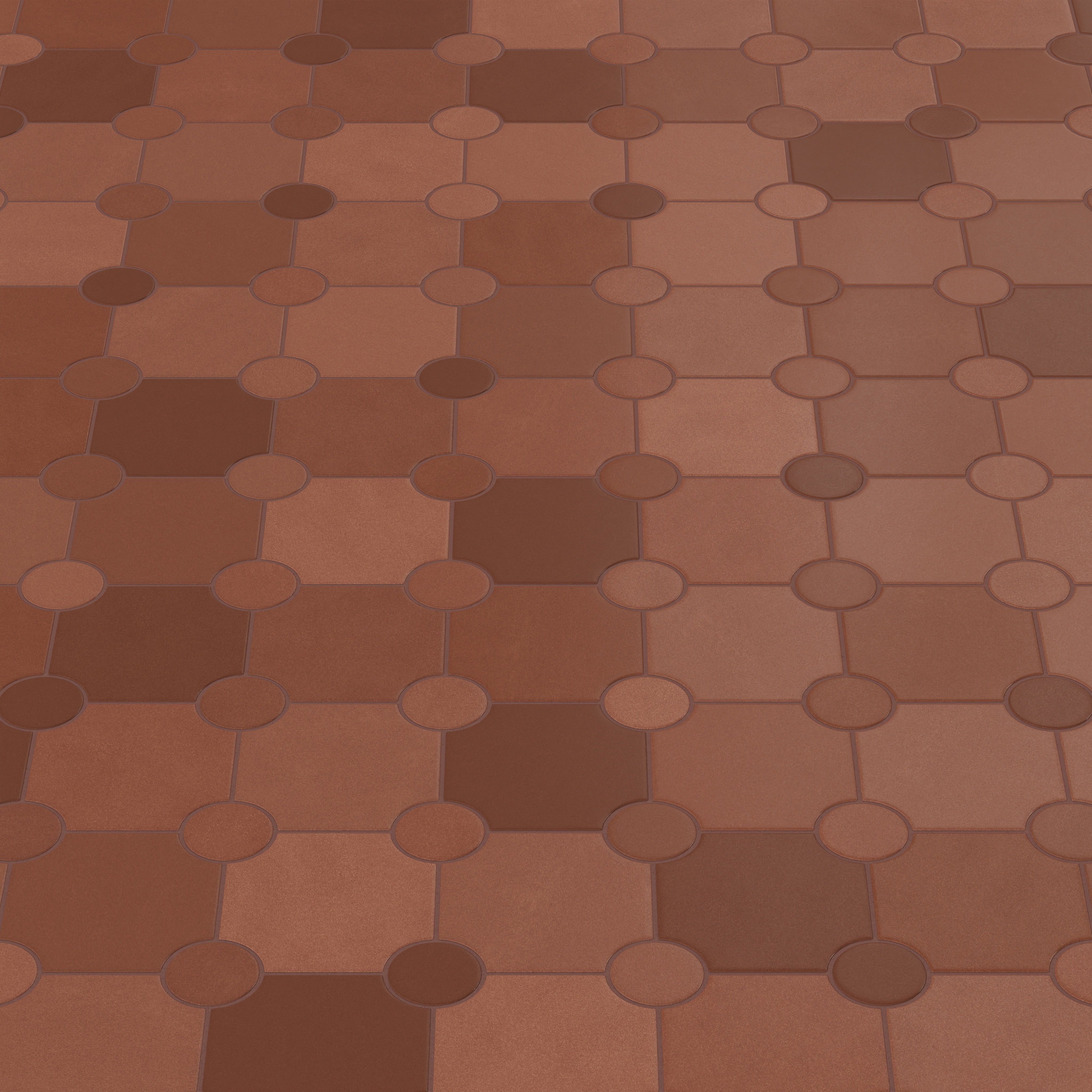 Portico Original Ceramic Tile in Antique